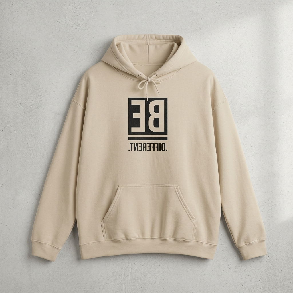 Be Different graphic hoodie