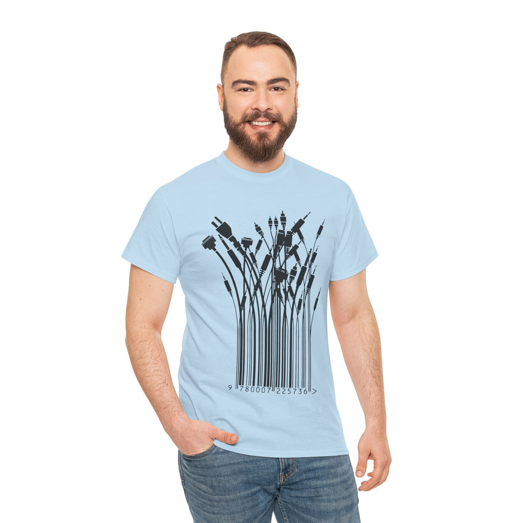 Barcode Wildflowers — T-Shirt