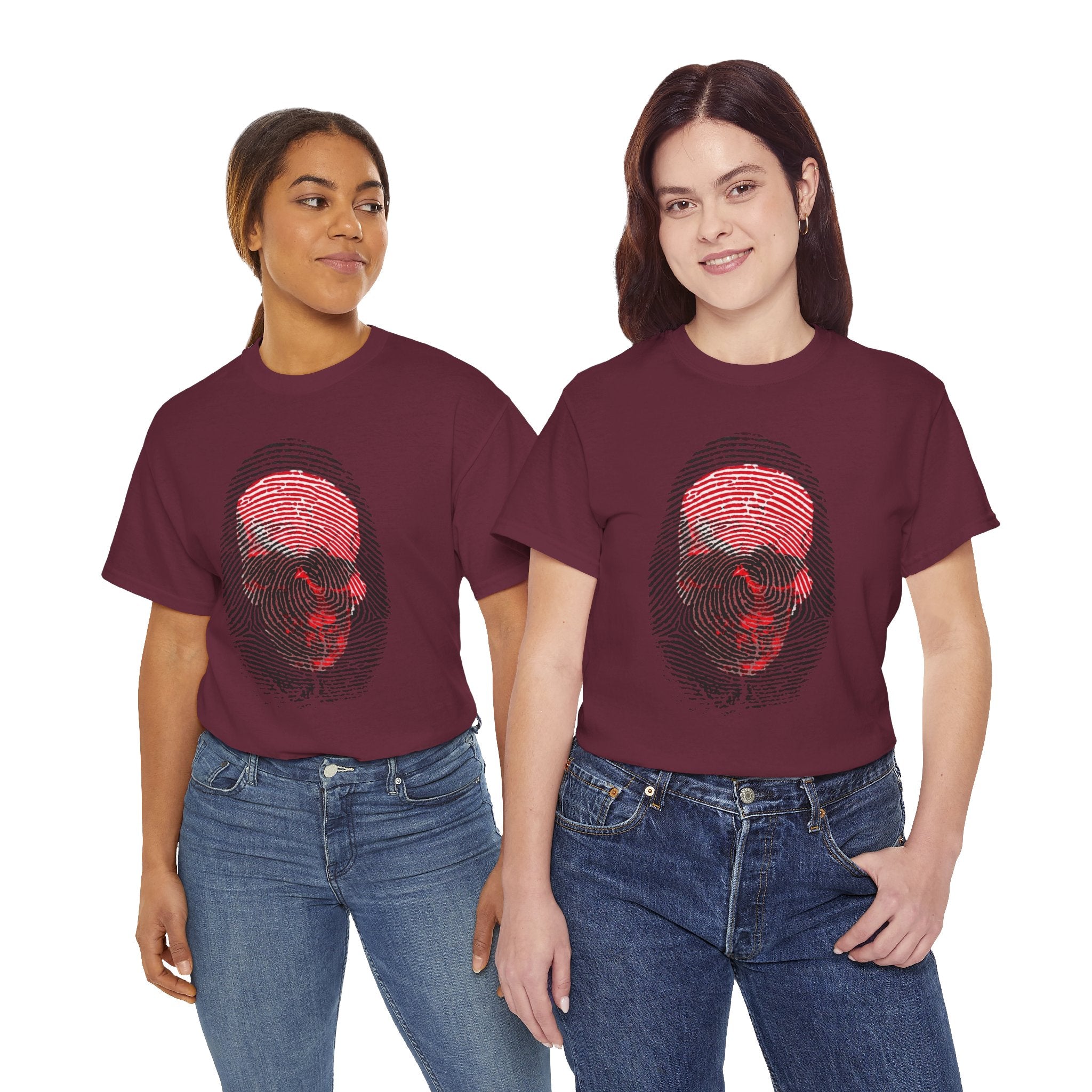Skull Fingerprint — T-Shirt