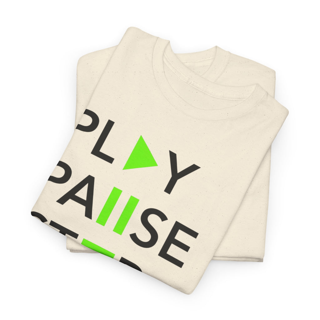 Play Pause Stop Rewind — T-Shirt