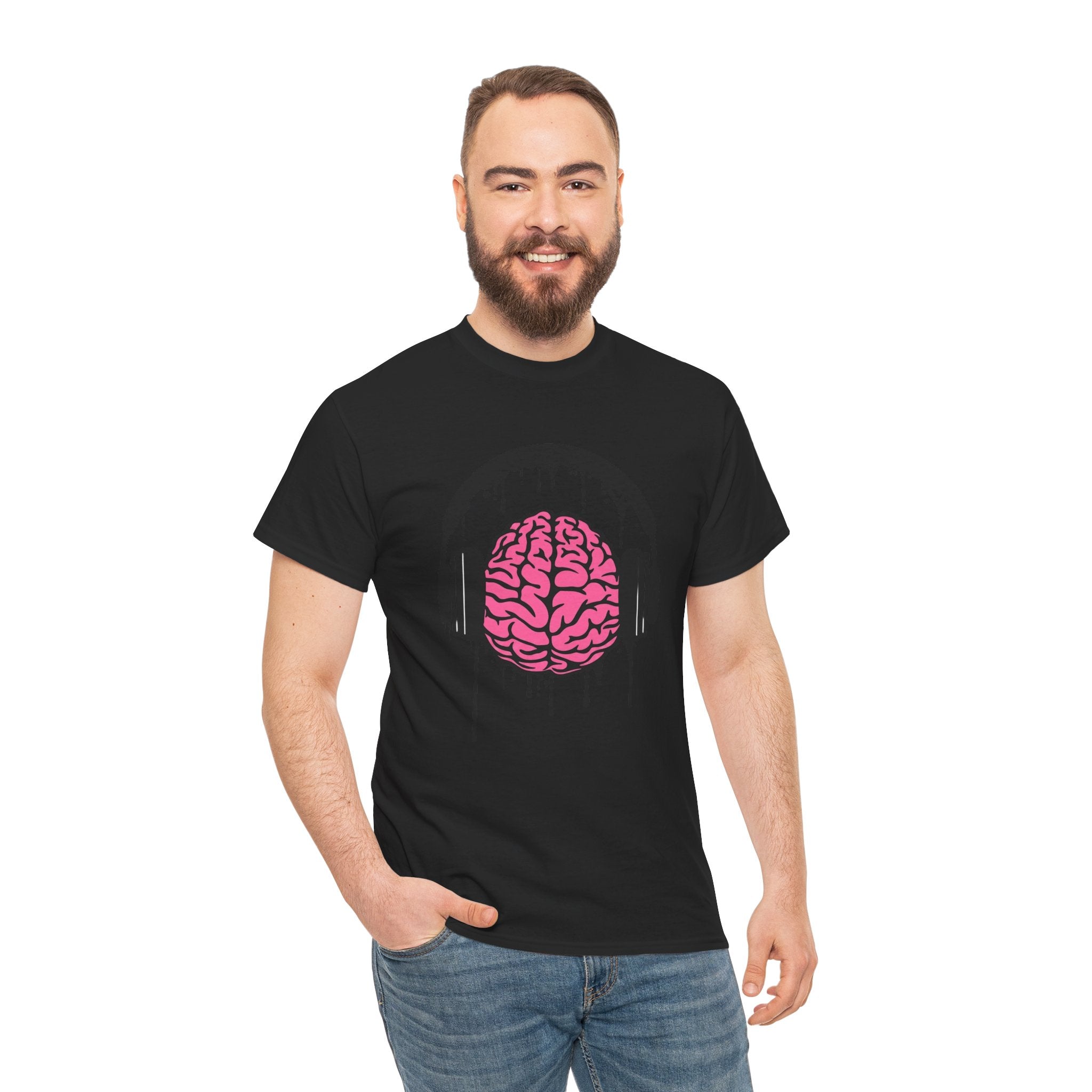 Music Lover Dripping Brain — T-Shirt