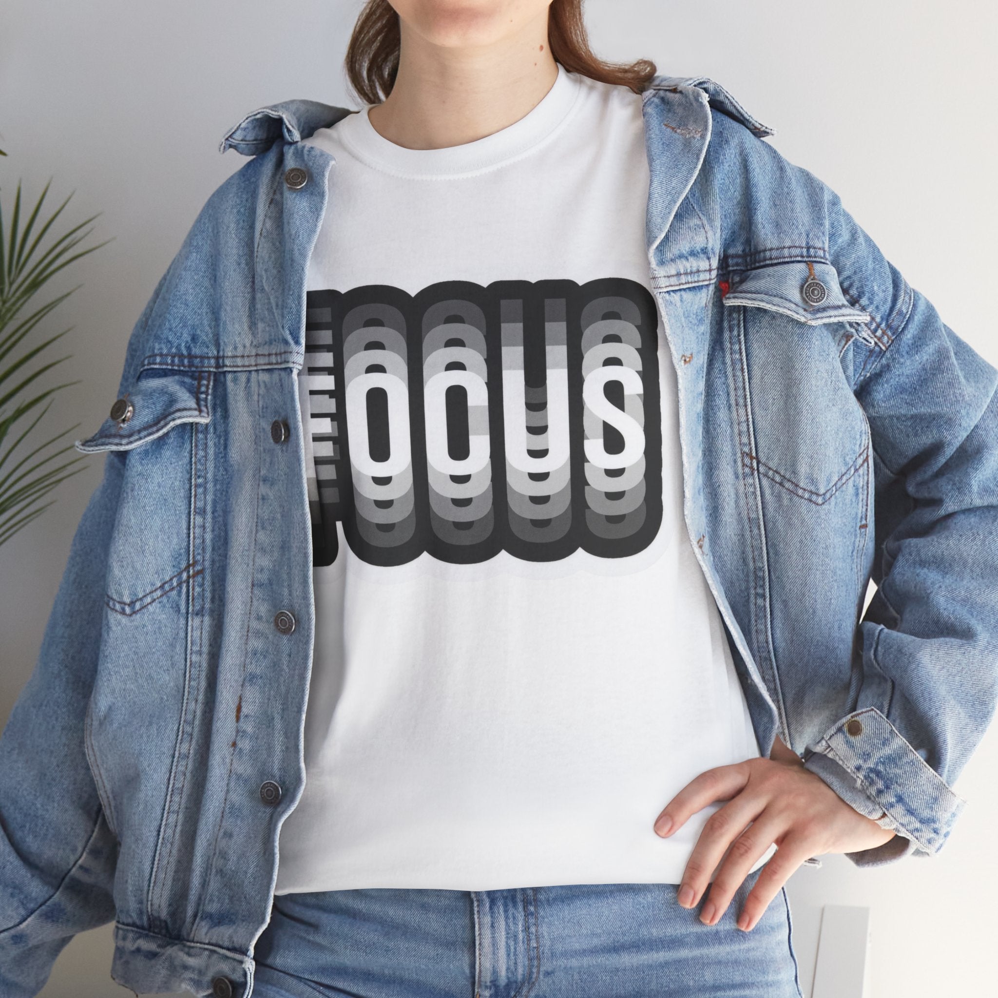 Focus Optical Illusion — T Shirt