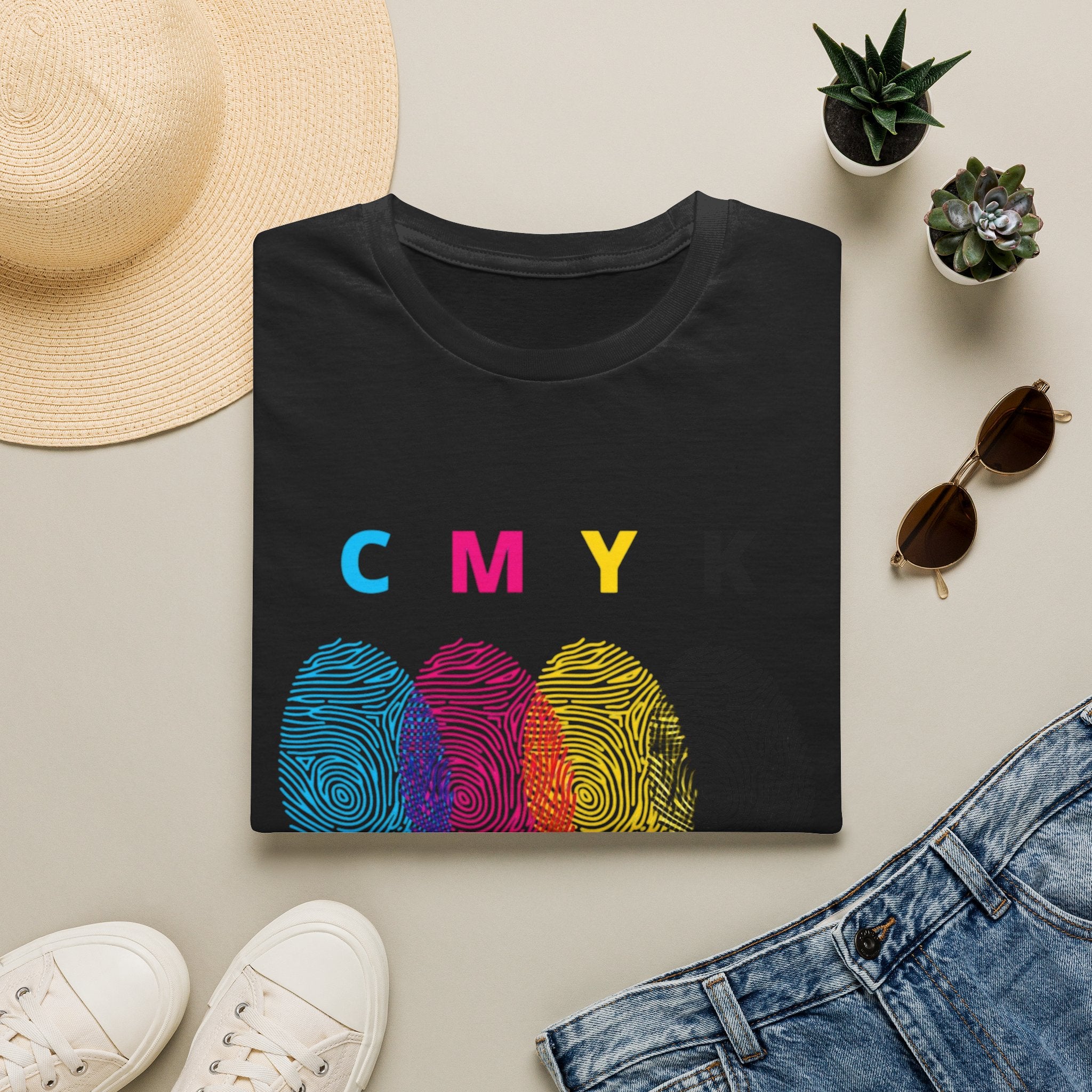CMYK Fingerprint — T-Shirt