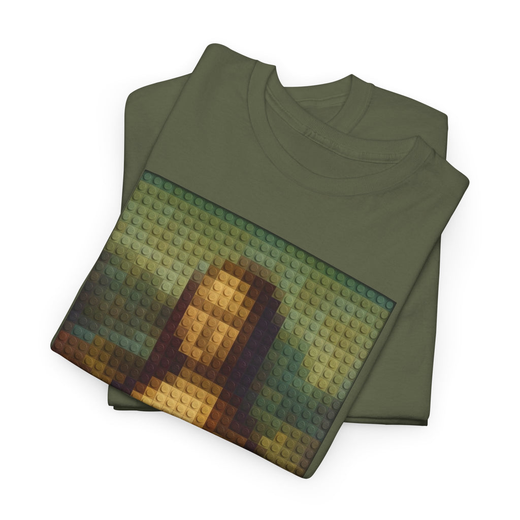 Pixelated Mona Lisa - T‑Shirt