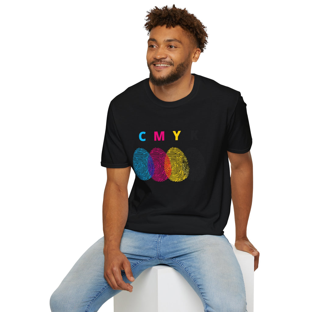 CMYK Fingerprint — T-Shirt