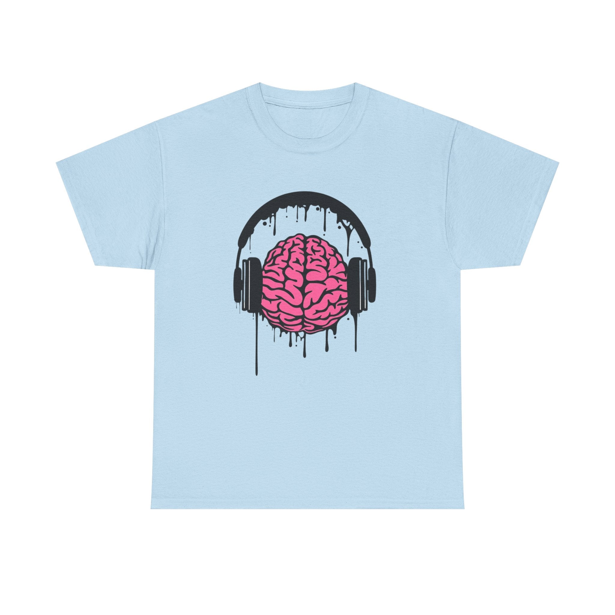 Music Lover Dripping Brain — T-Shirt