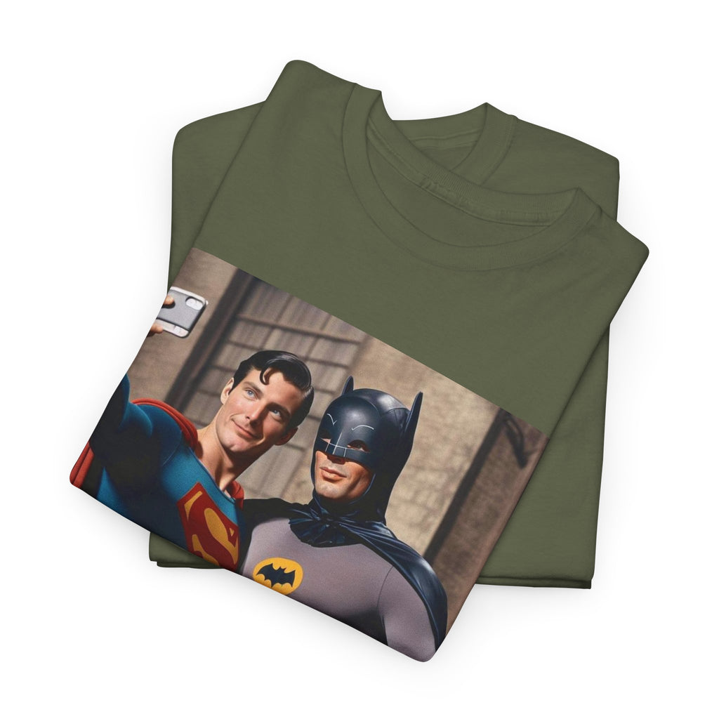 Retro Superhero Selfie - T shirt