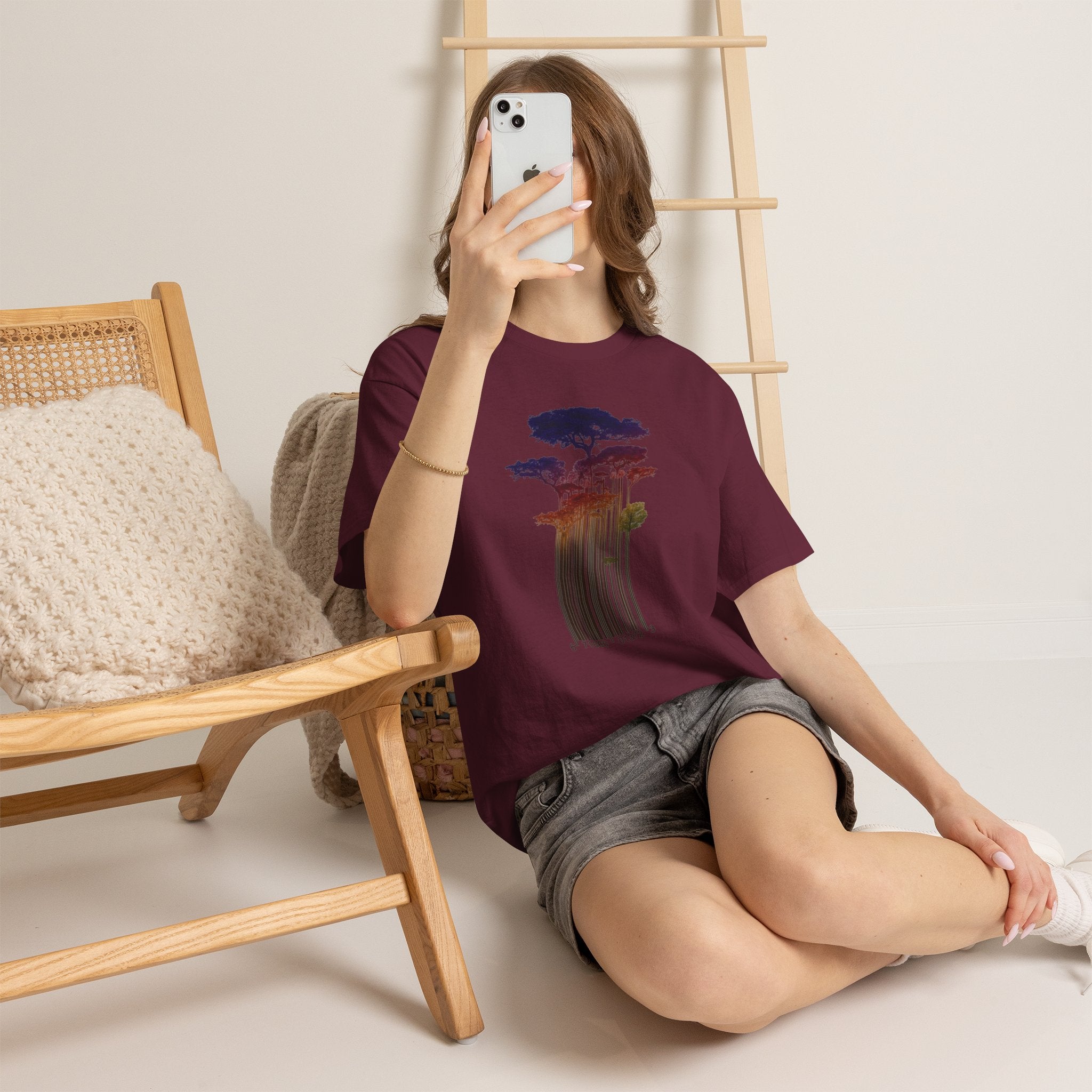 Barcode Forest T‑Shirt