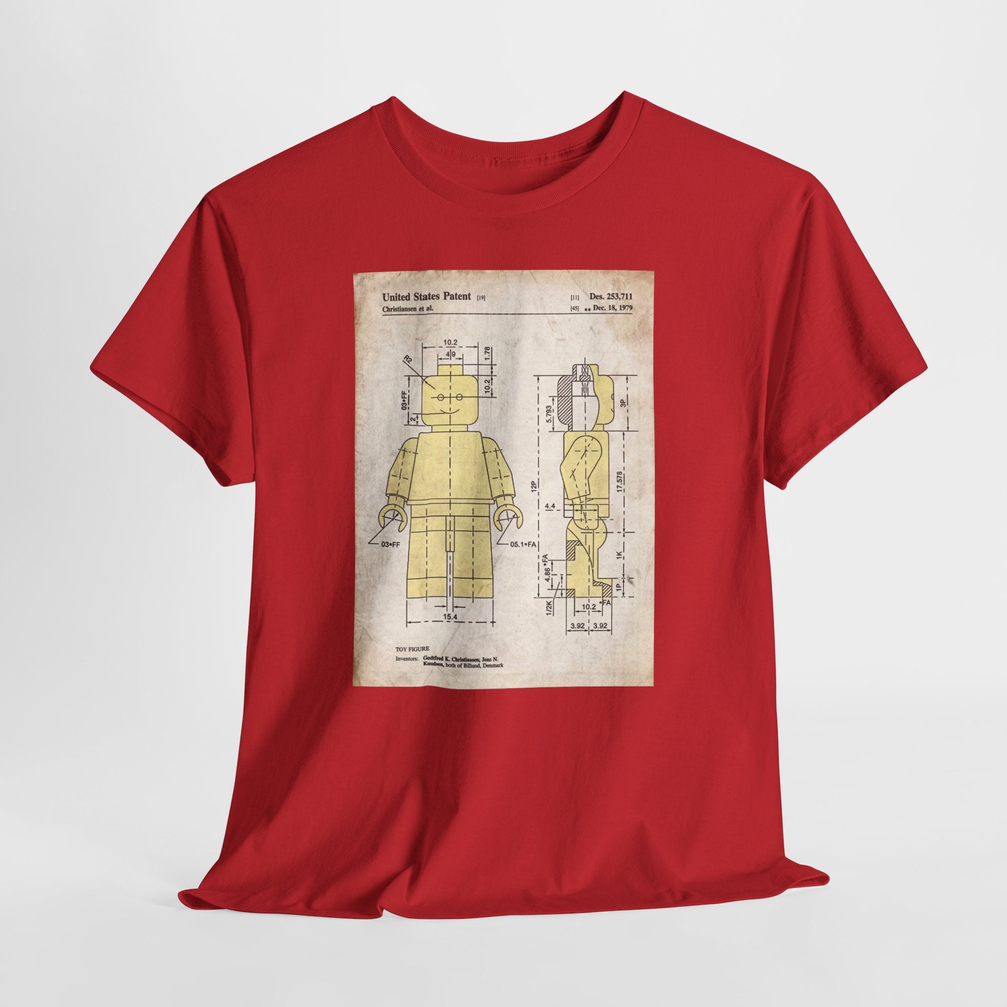 Lego Minifigure Patent — T‑Shirt