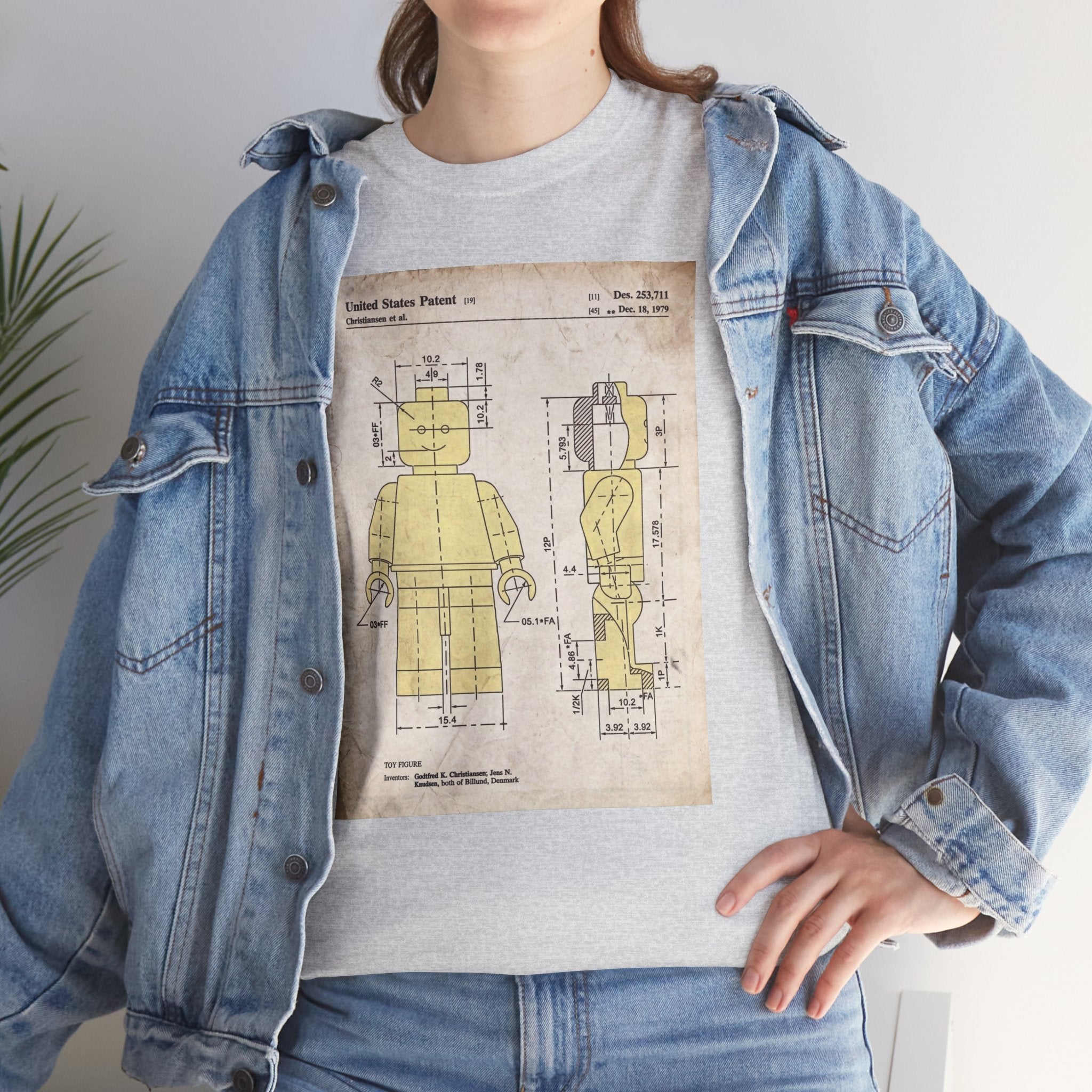 Lego Minifigure Patent — T‑Shirt