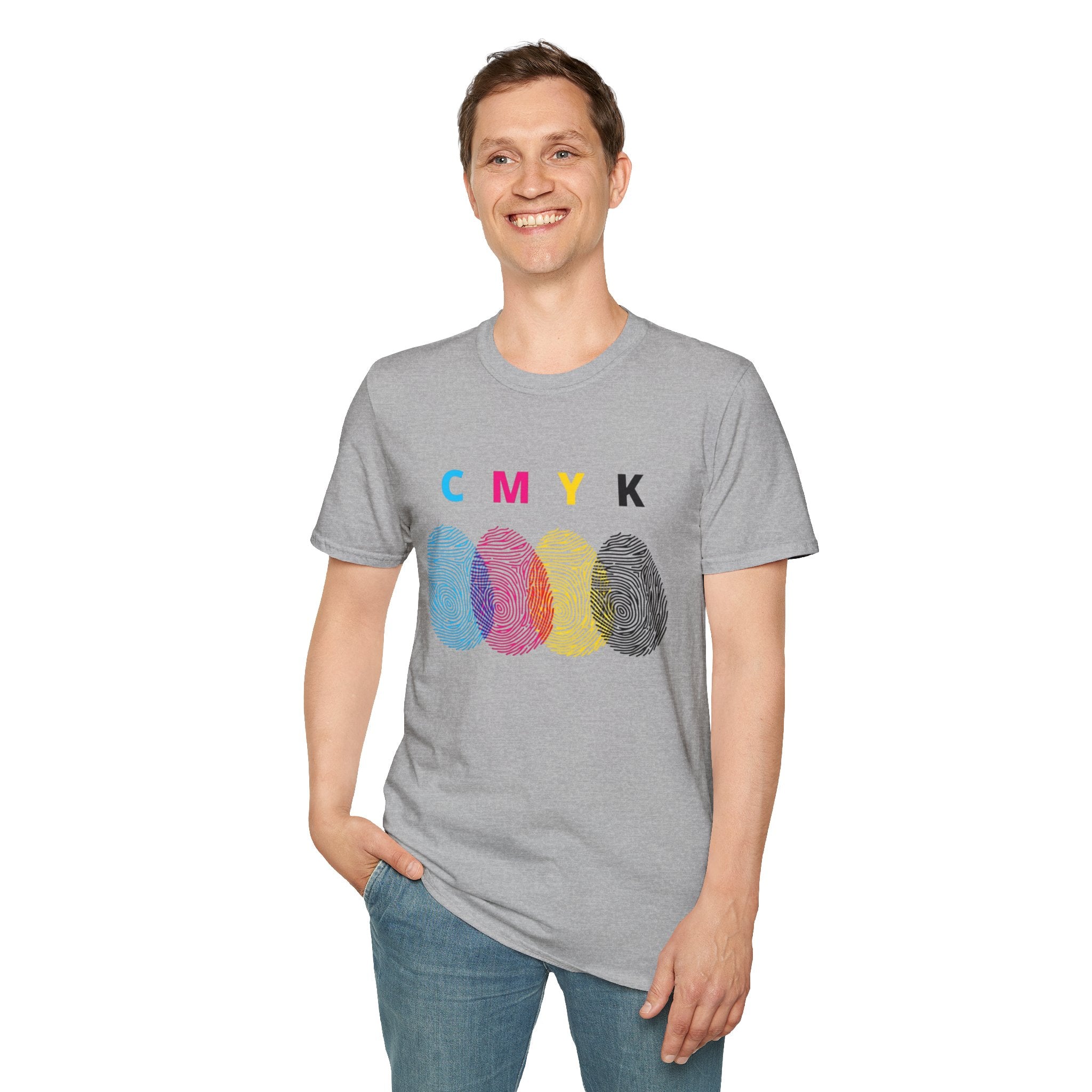 CMYK Fingerprint — T-Shirt
