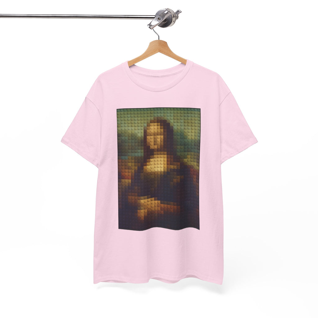 Pixelated Mona Lisa - T‑Shirt