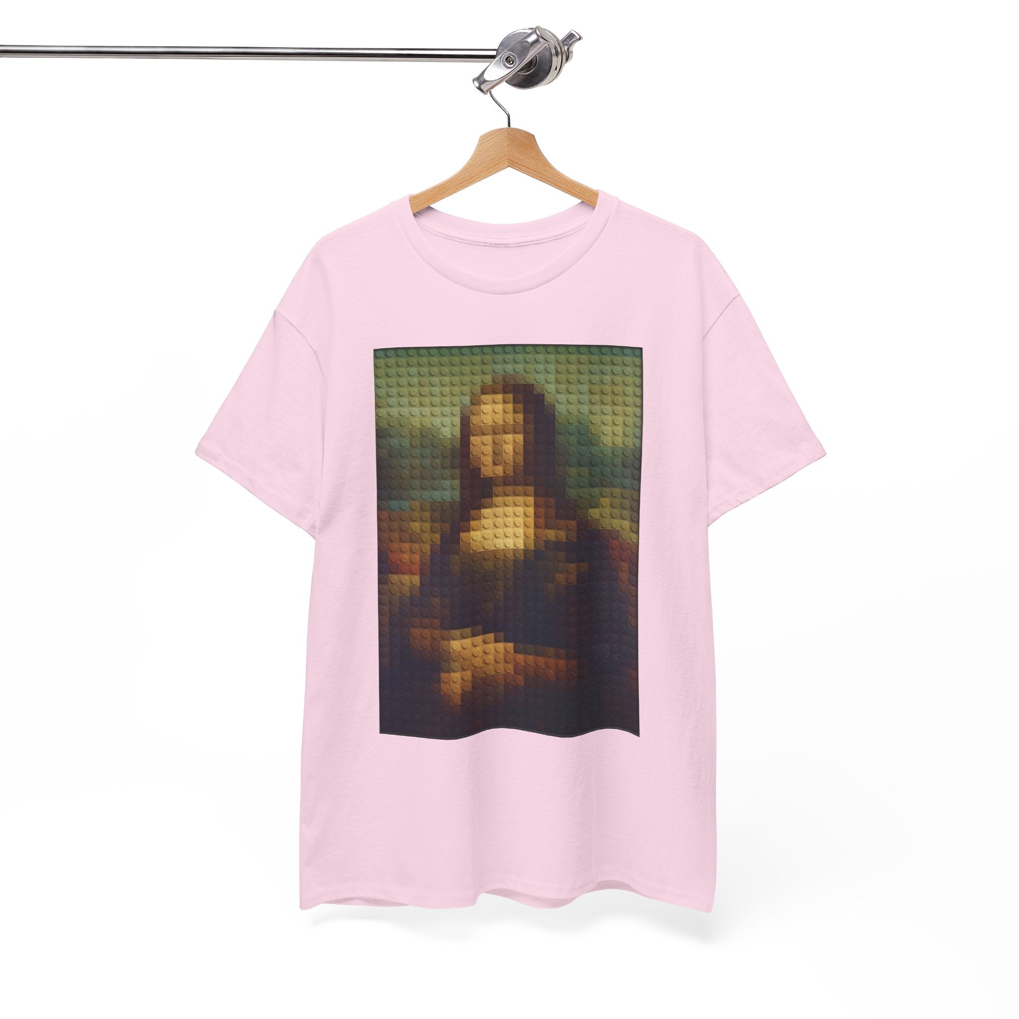 Pixelated Mona Lisa - T‑Shirt