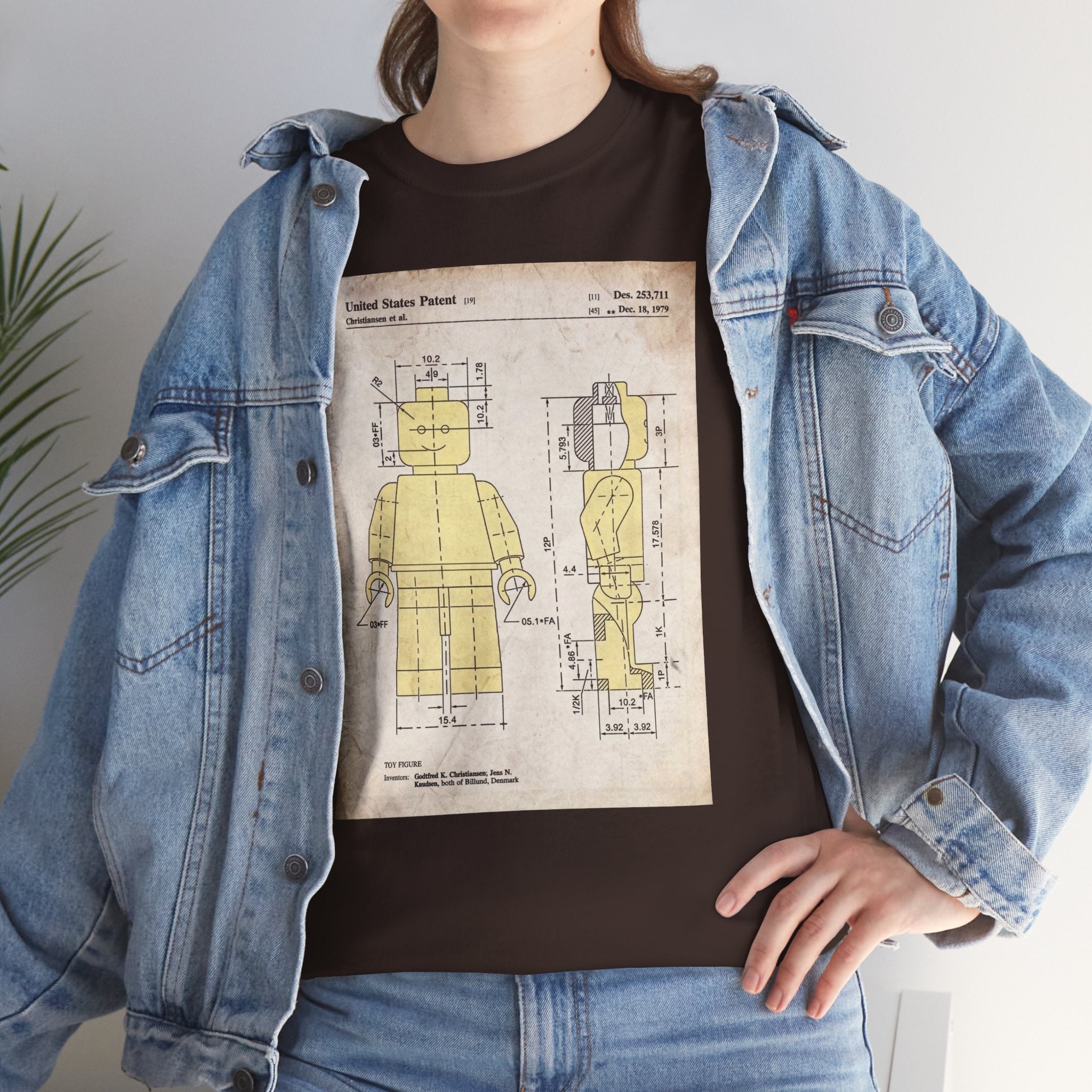 Lego Minifigure Patent — T‑Shirt