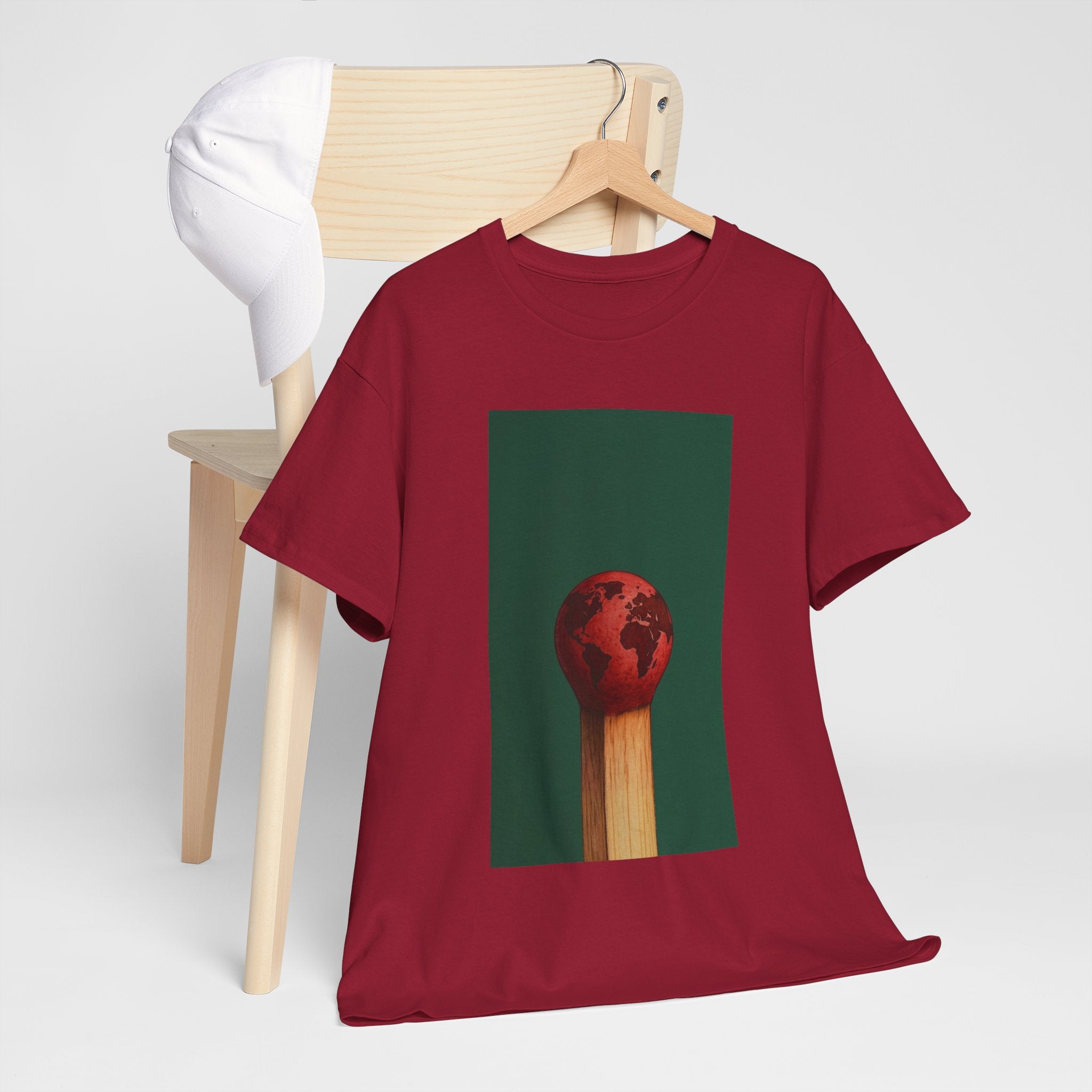 Matchstick Earth — T‑Shirt