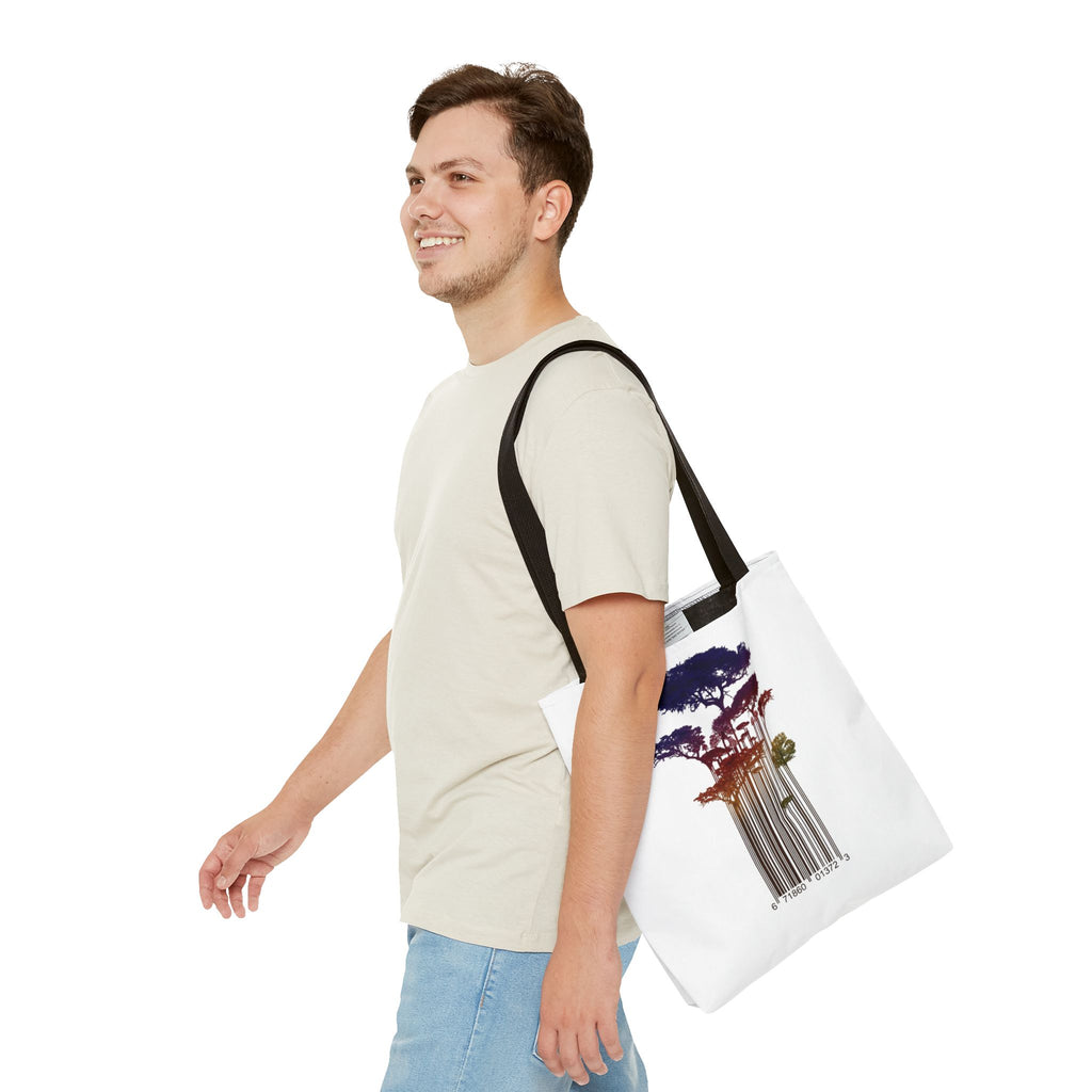 Barcode Forest — Tote Bag