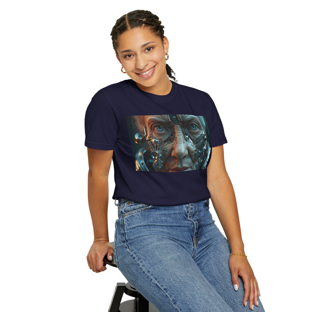 Cybernetic Old Face —T‑Shirt