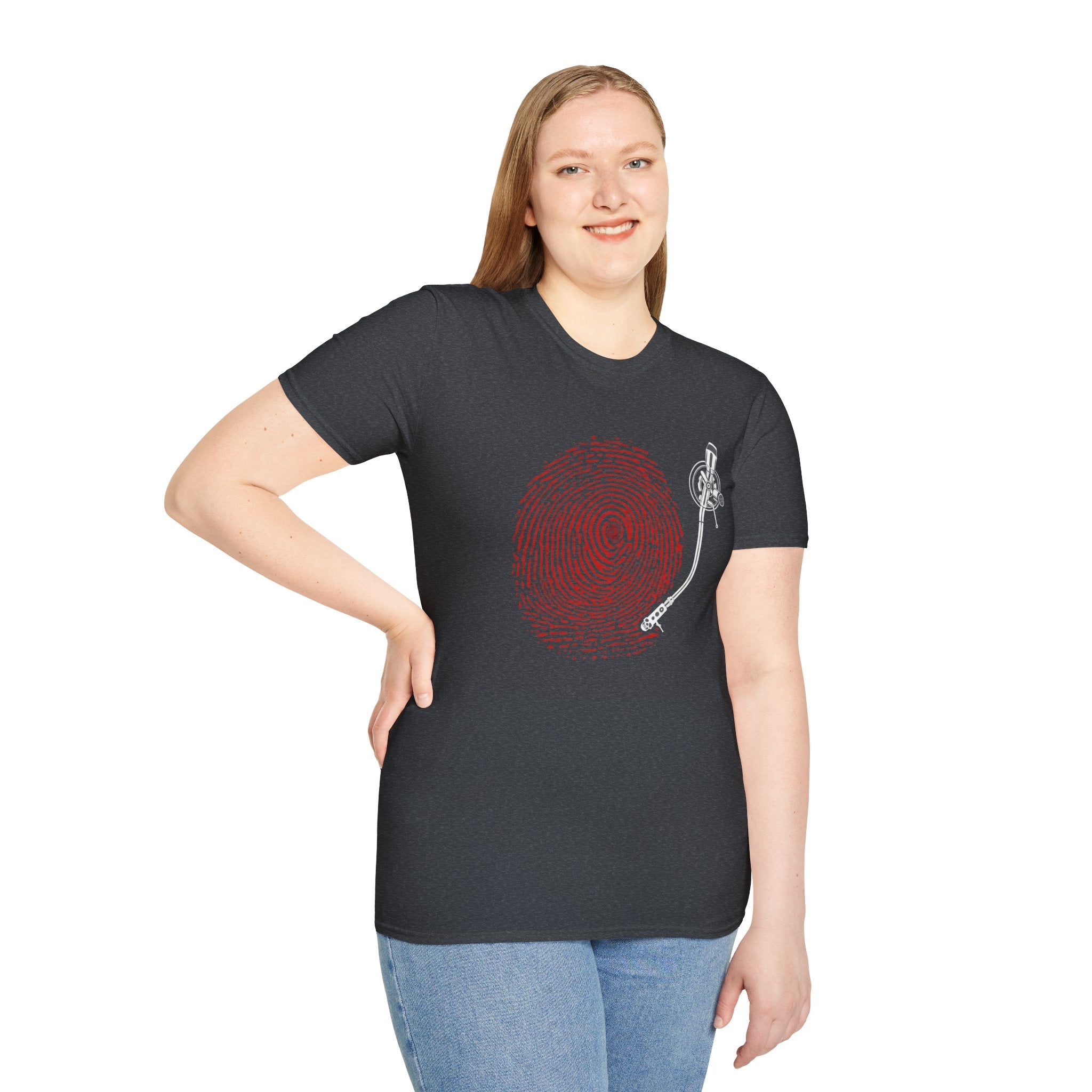 Fingerprint Turntable — T-Shirt
