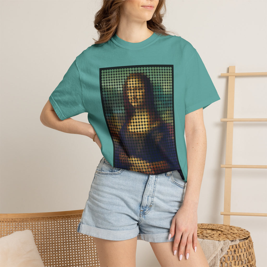 Mona Lisa Pixel Art — T-Shirt