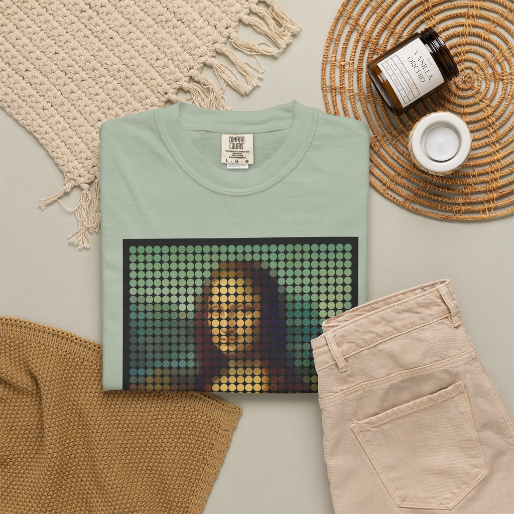 Mona Lisa Pixel Art — T-Shirt