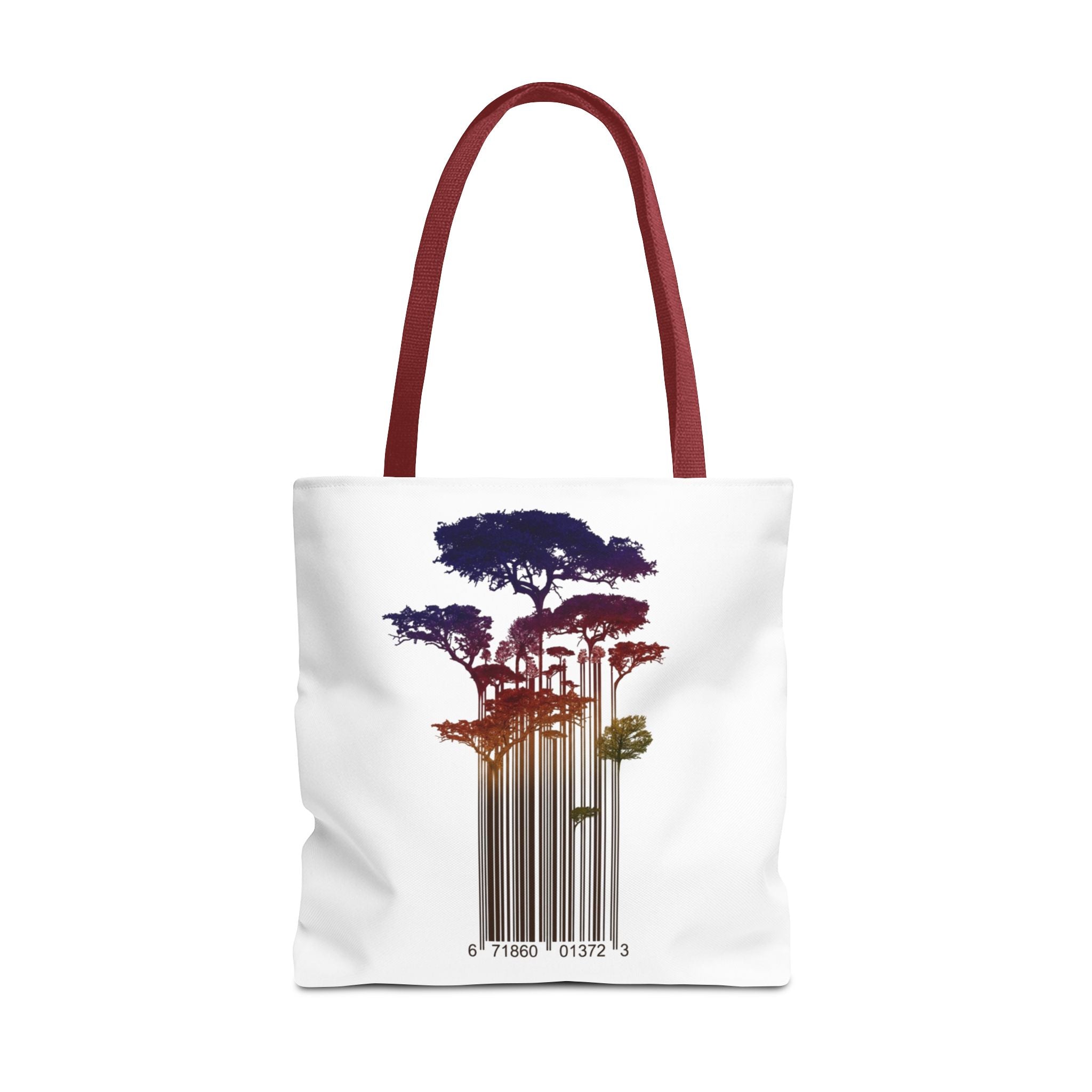 Barcode Forest — Tote Bag