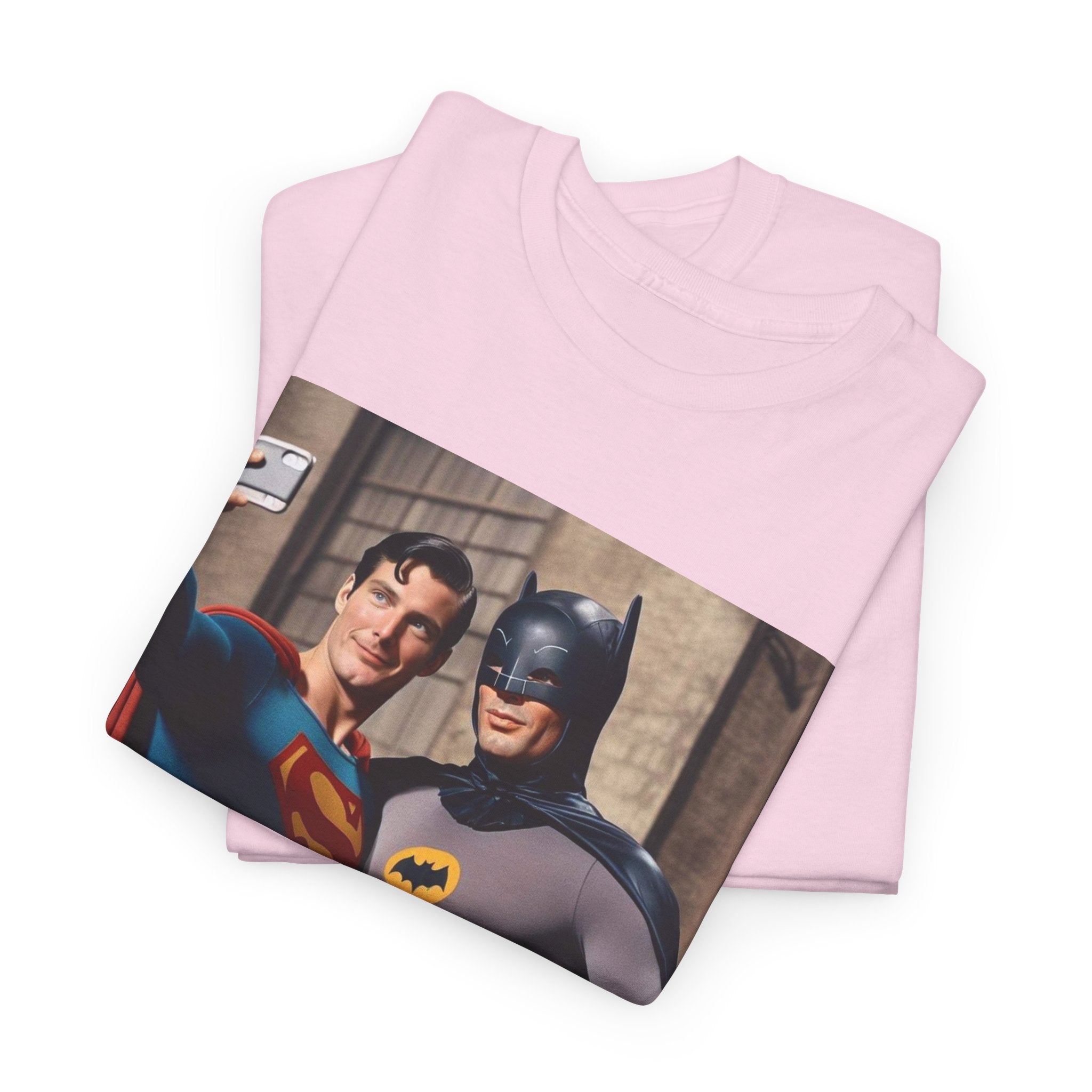 Retro Superhero Selfie - T shirt