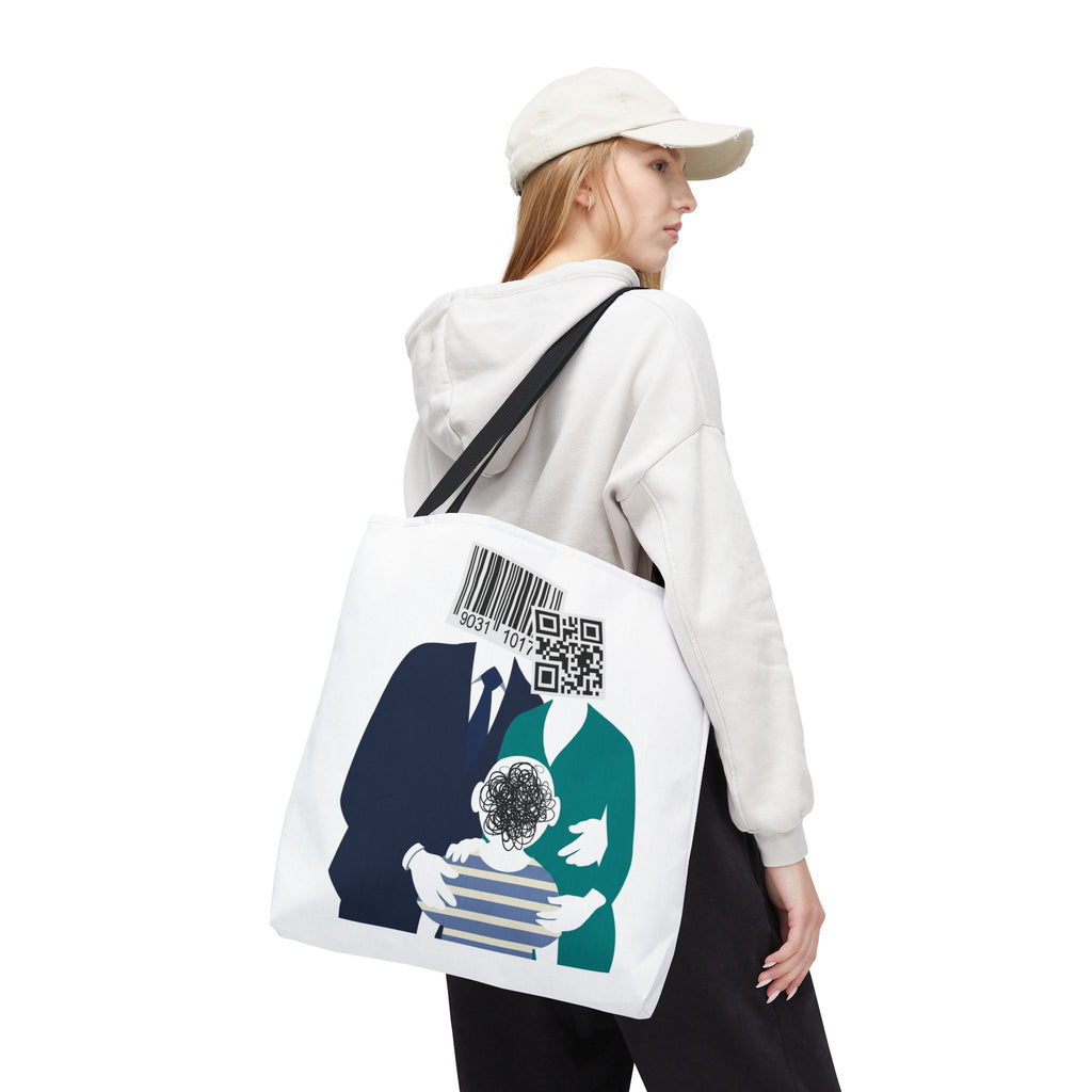Barcode Family Portrait Tote Bag