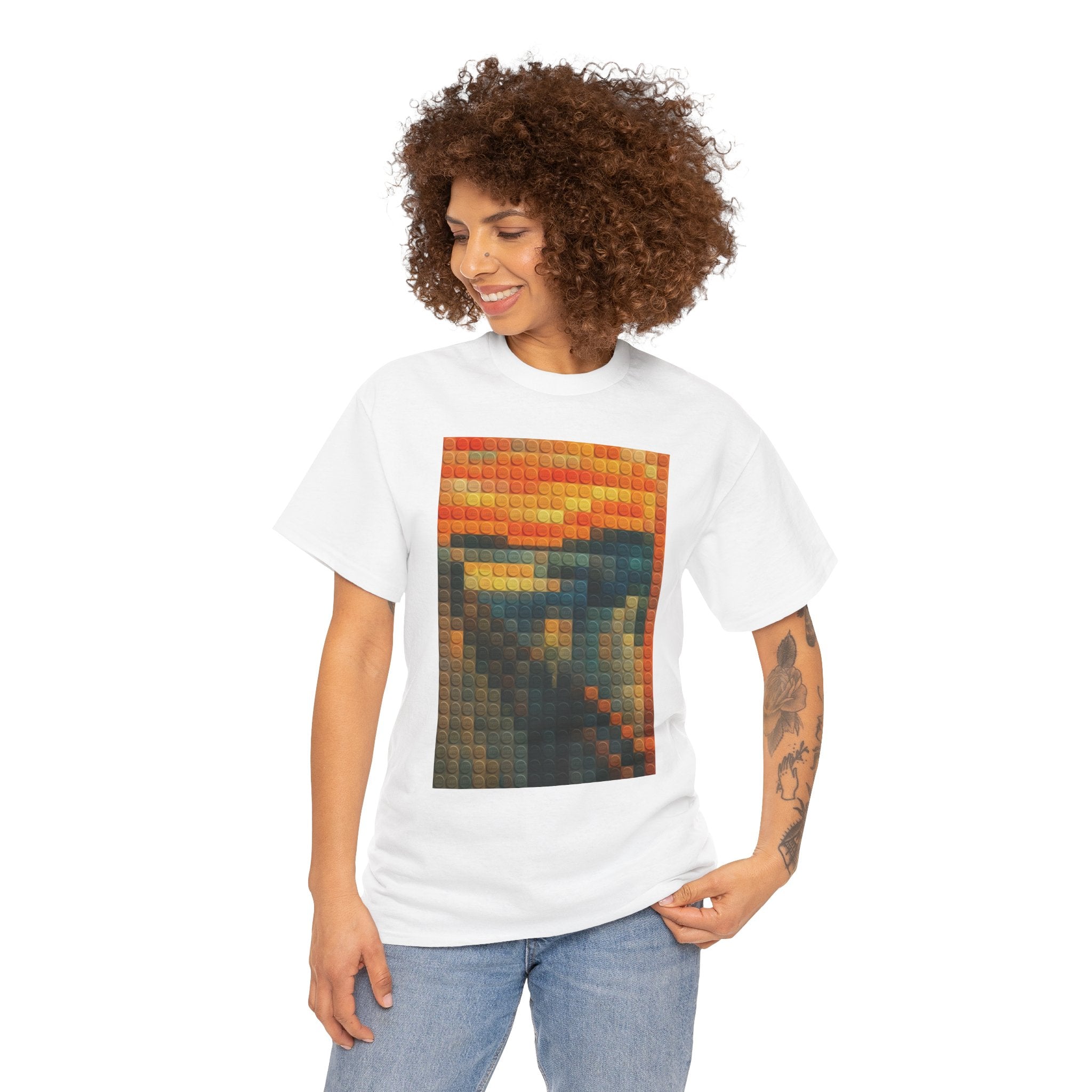 Pixelated Scream — T-Shirt