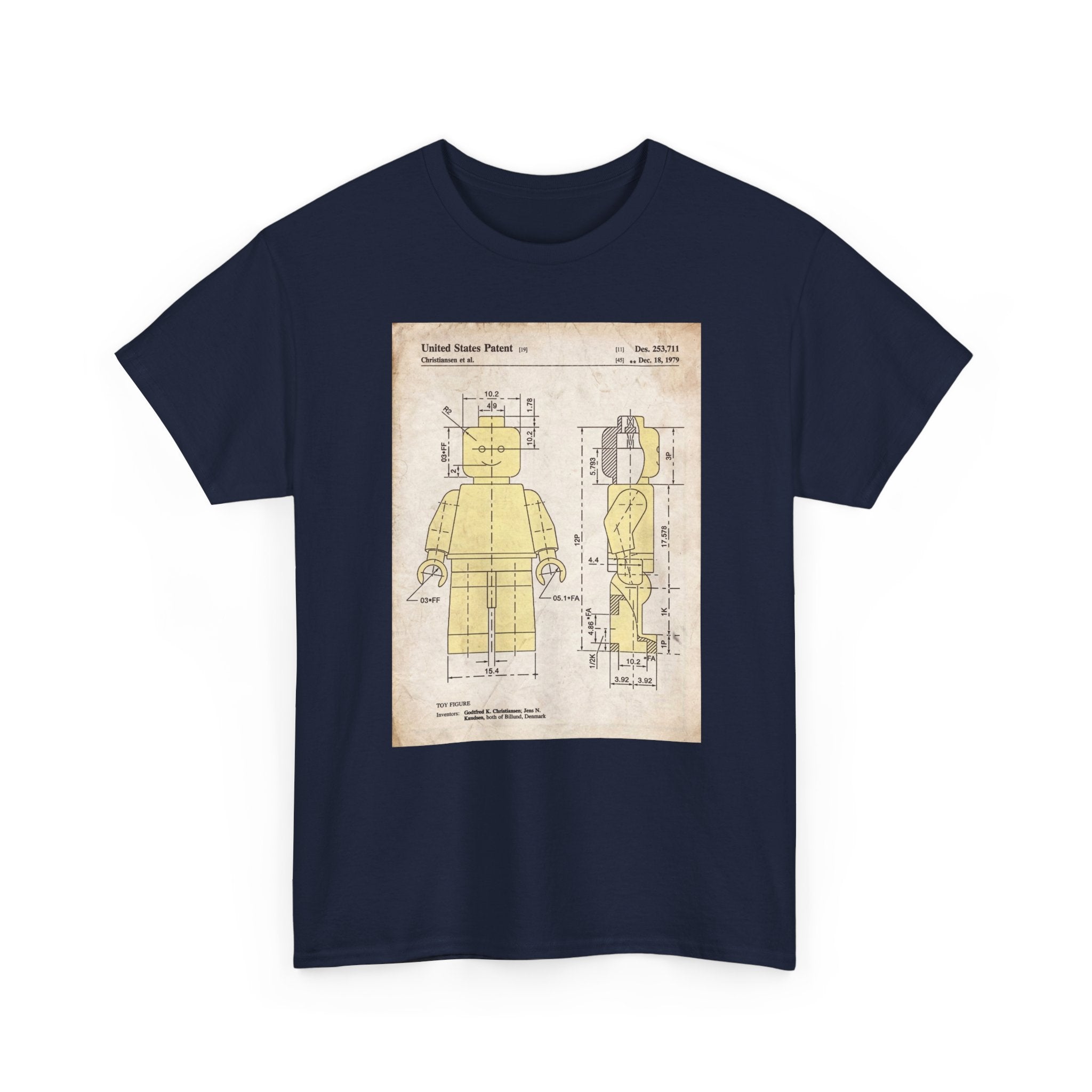 Lego Minifigure Patent — T‑Shirt