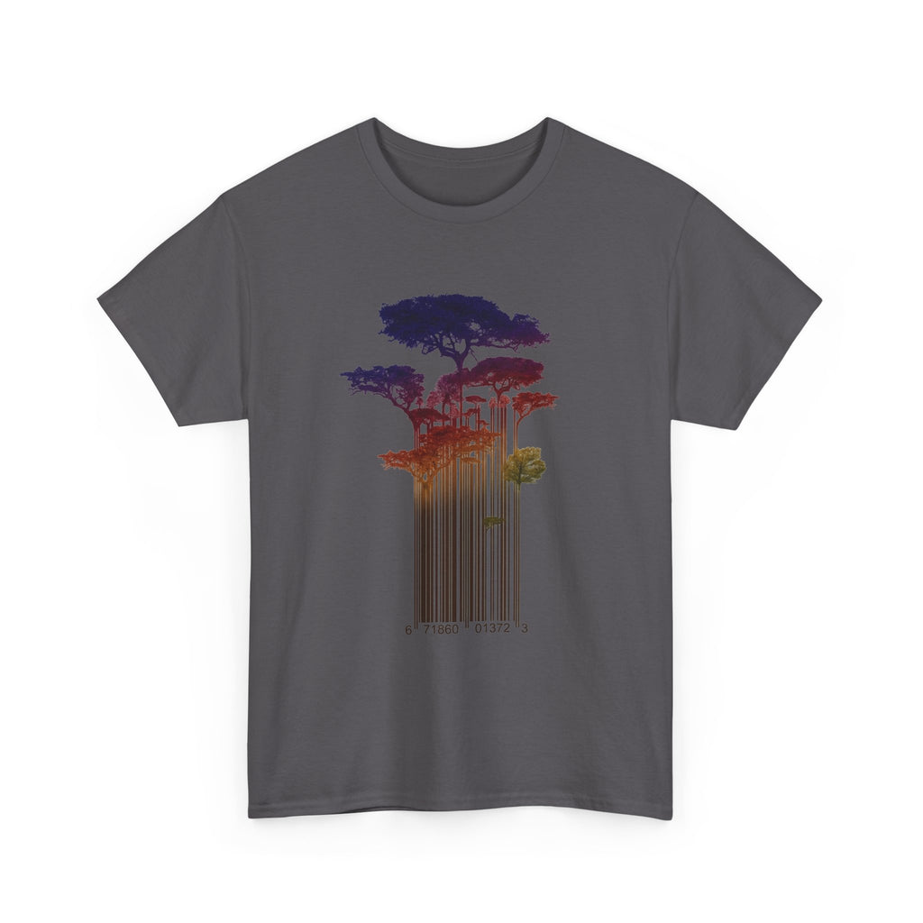 Barcode Forest T‑Shirt
