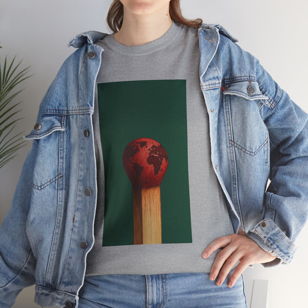 Matchstick Earth — T‑Shirt
