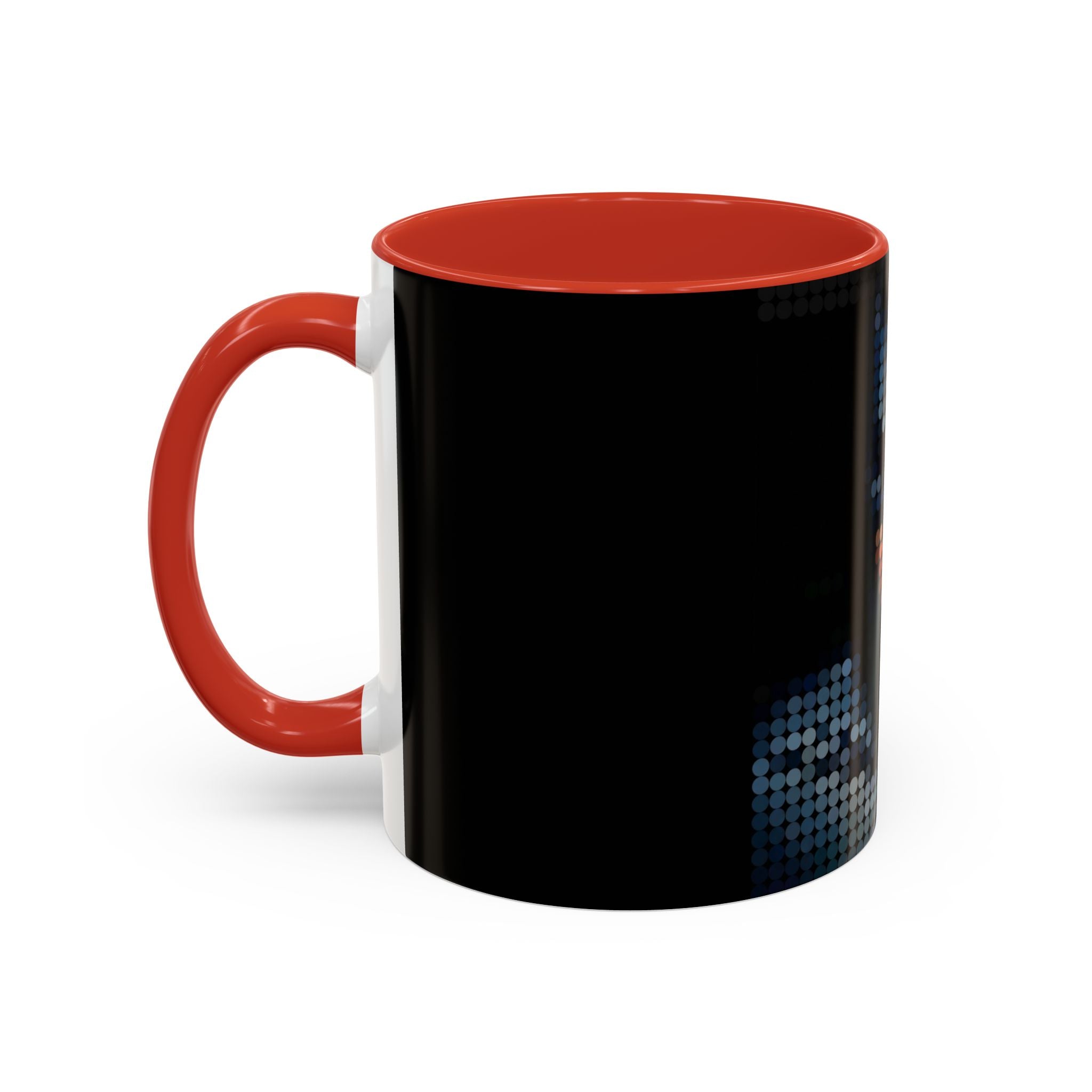 Pixel Art Dark Knight — Coffee Mug