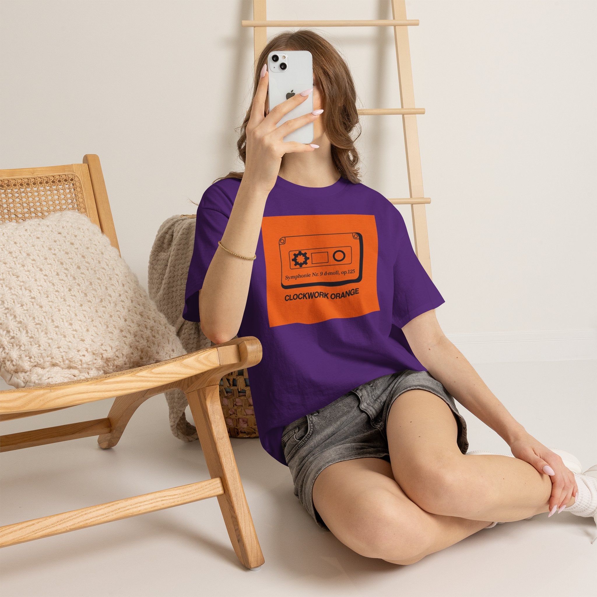 Clockwork Orange Cassette — T‑Shirt