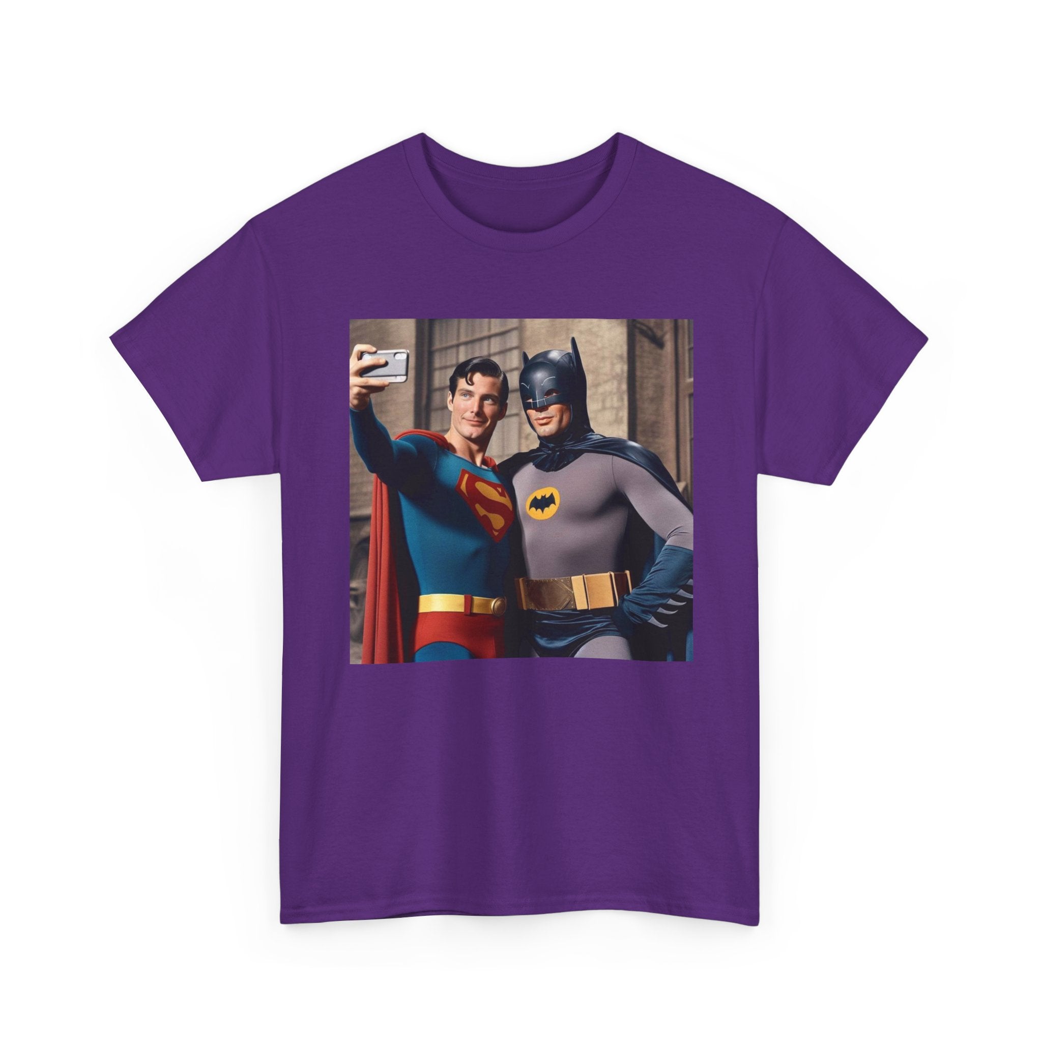 Retro Superhero Selfie - T shirt