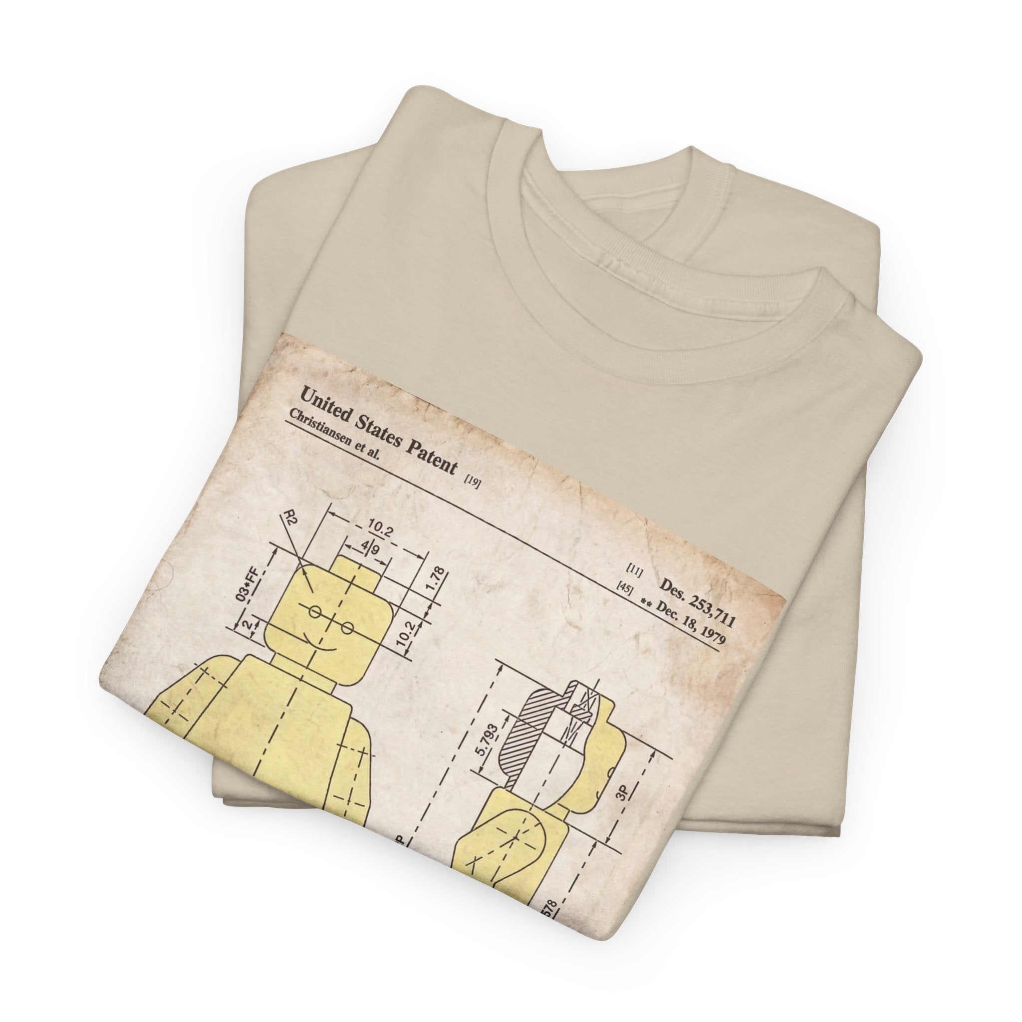 Lego Minifigure Patent — T‑Shirt
