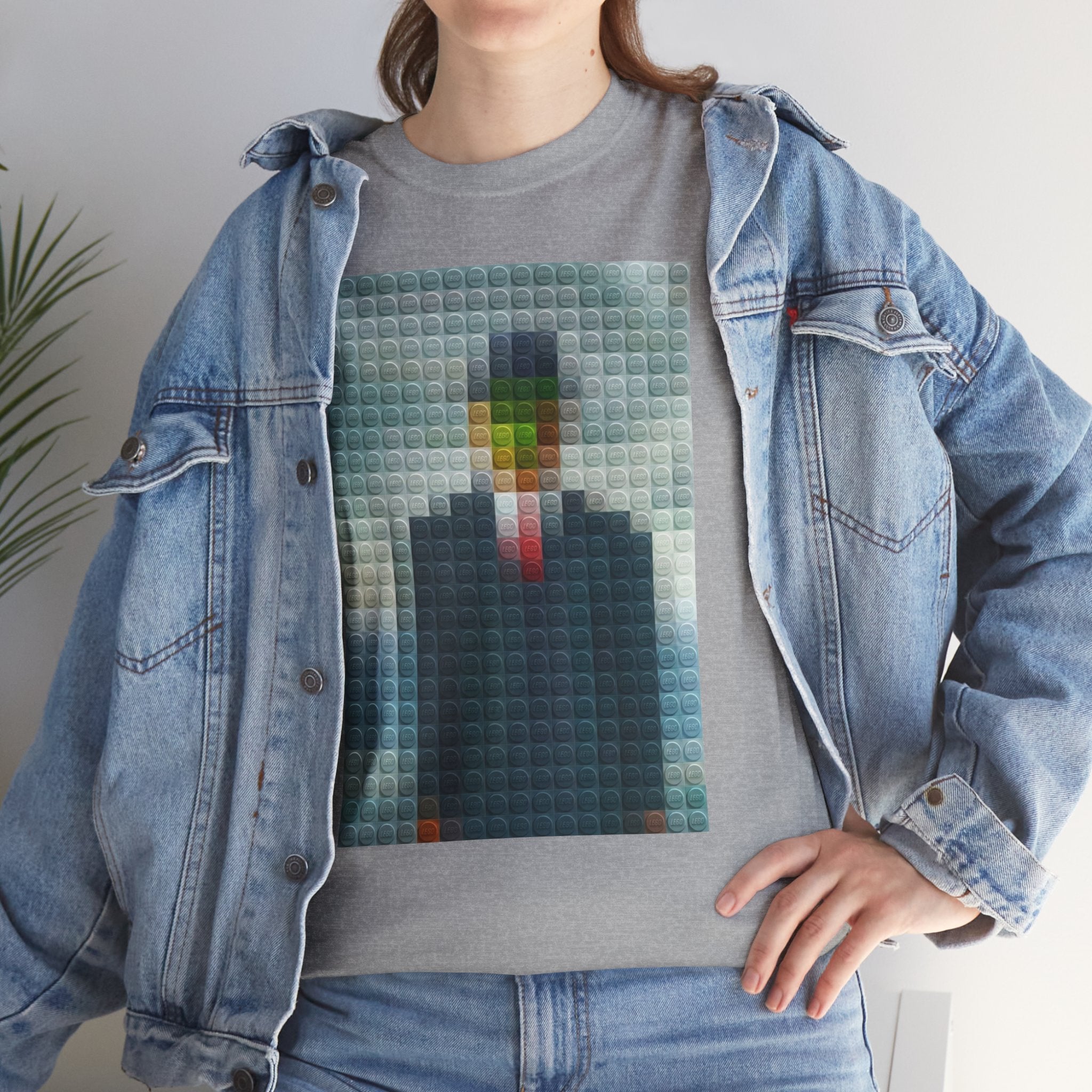 Surreal Pixelated Man - T-Shirt