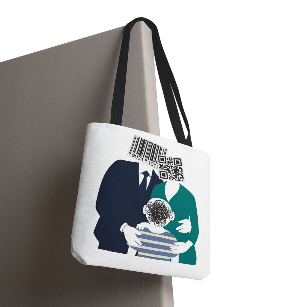 Barcode Family Portrait Tote Bag