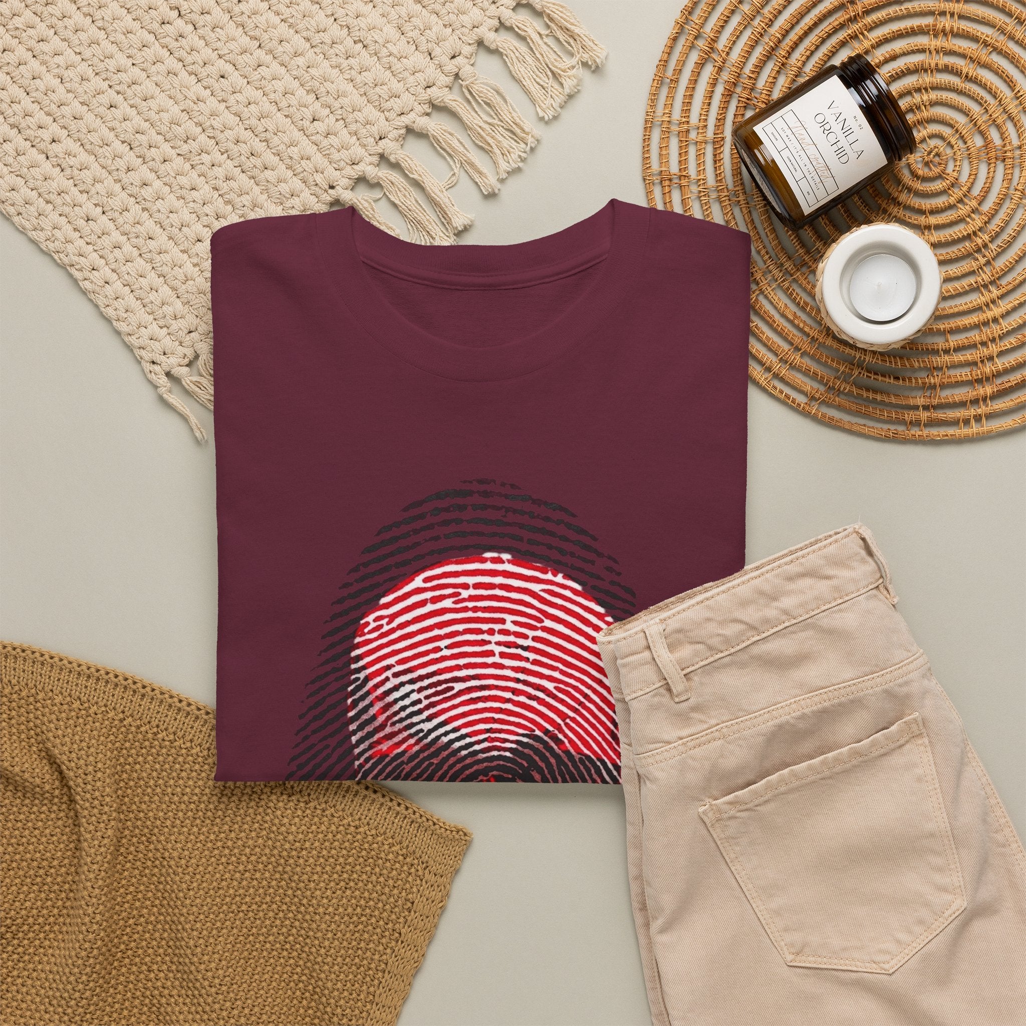 Skull Fingerprint — T-Shirt