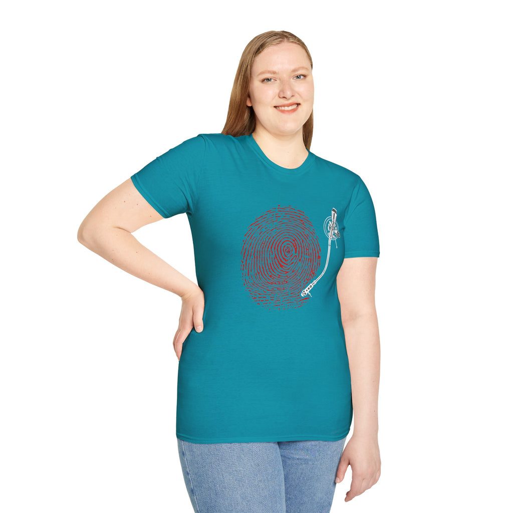 Fingerprint Turntable — T-Shirt