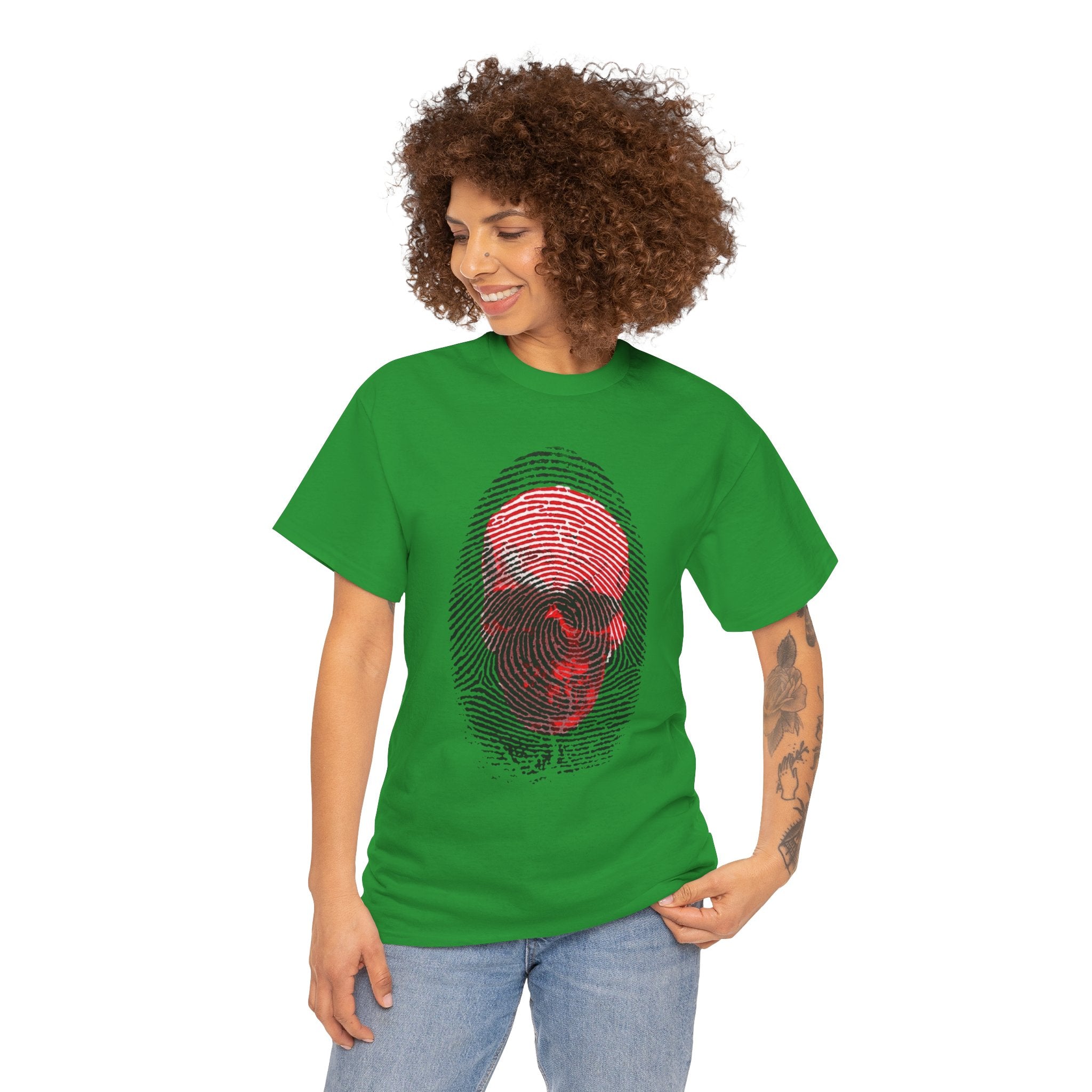 Skull Fingerprint — T-Shirt