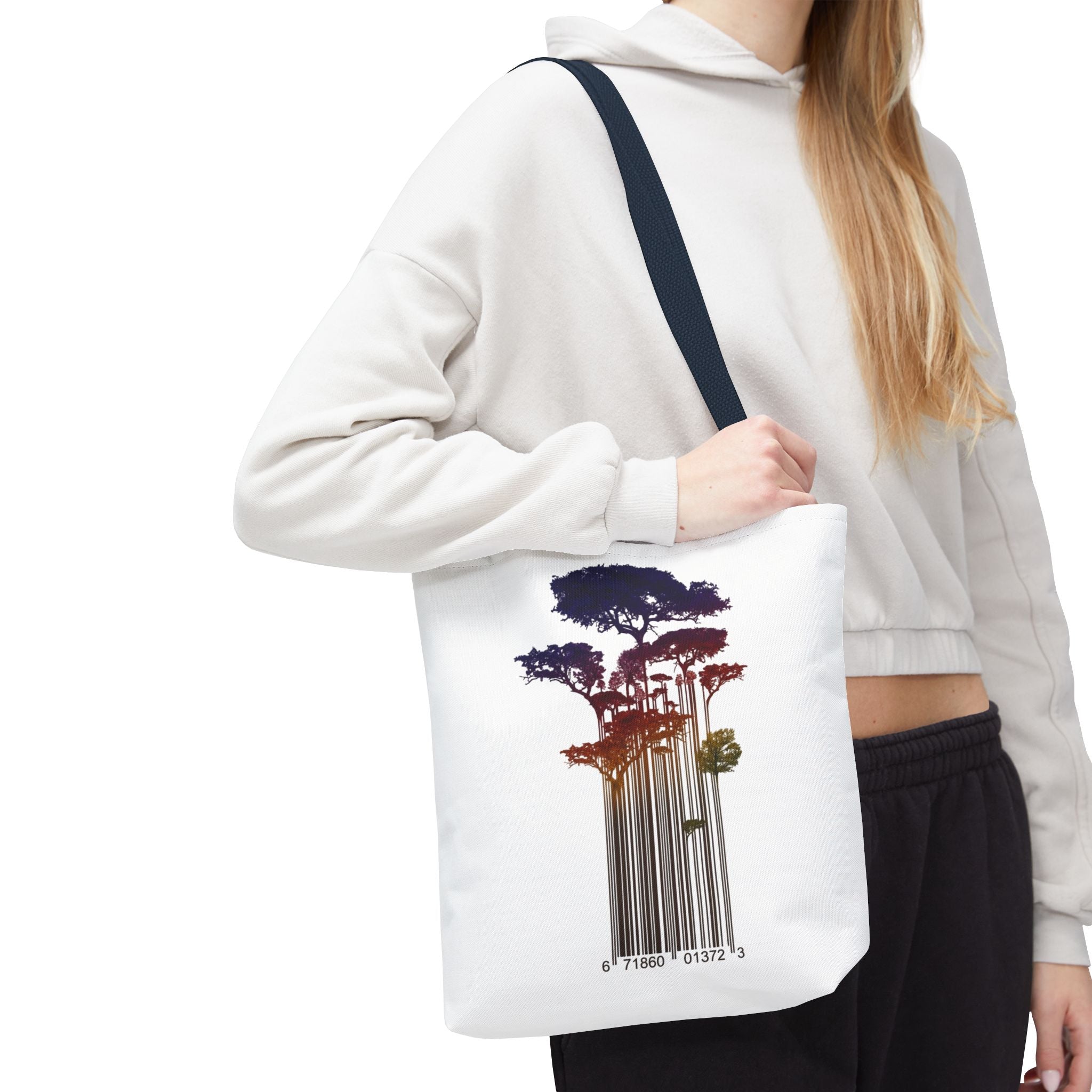 Barcode Forest — Tote Bag