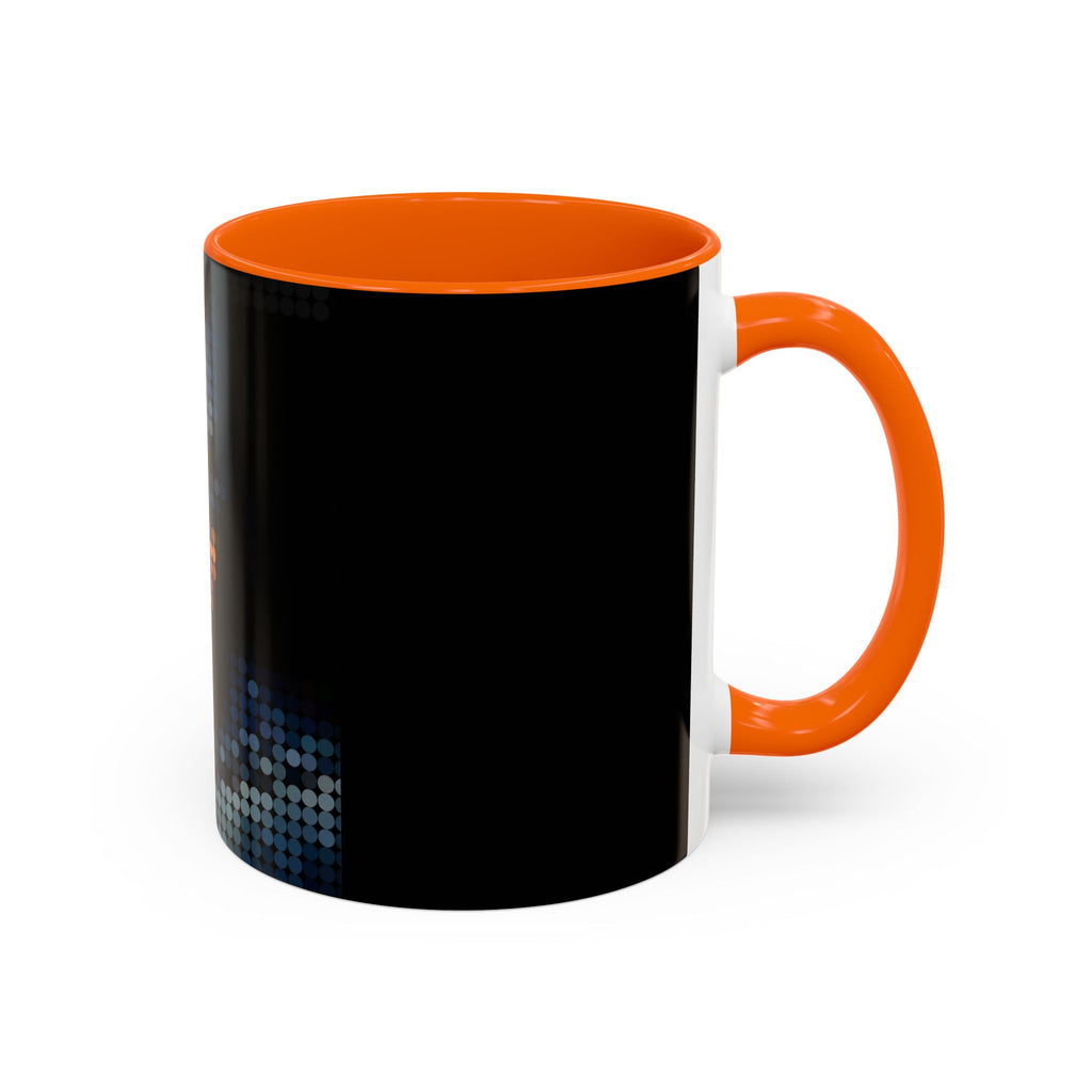 Pixel Art Dark Knight — Coffee Mug