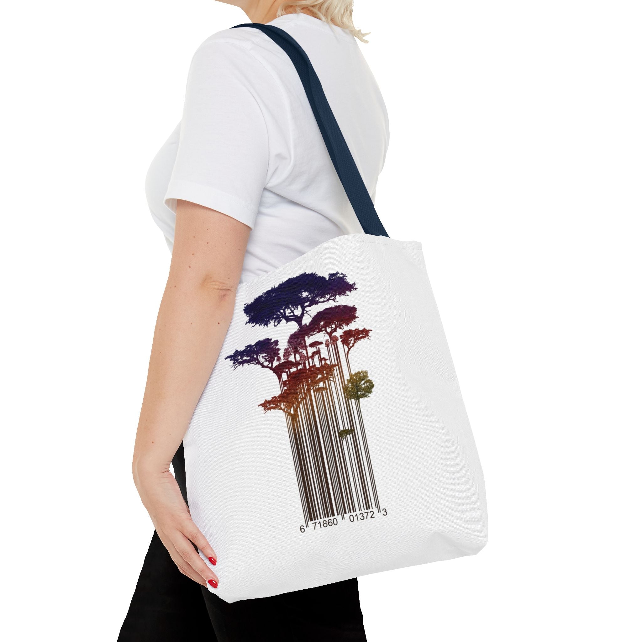 Barcode Forest — Tote Bag