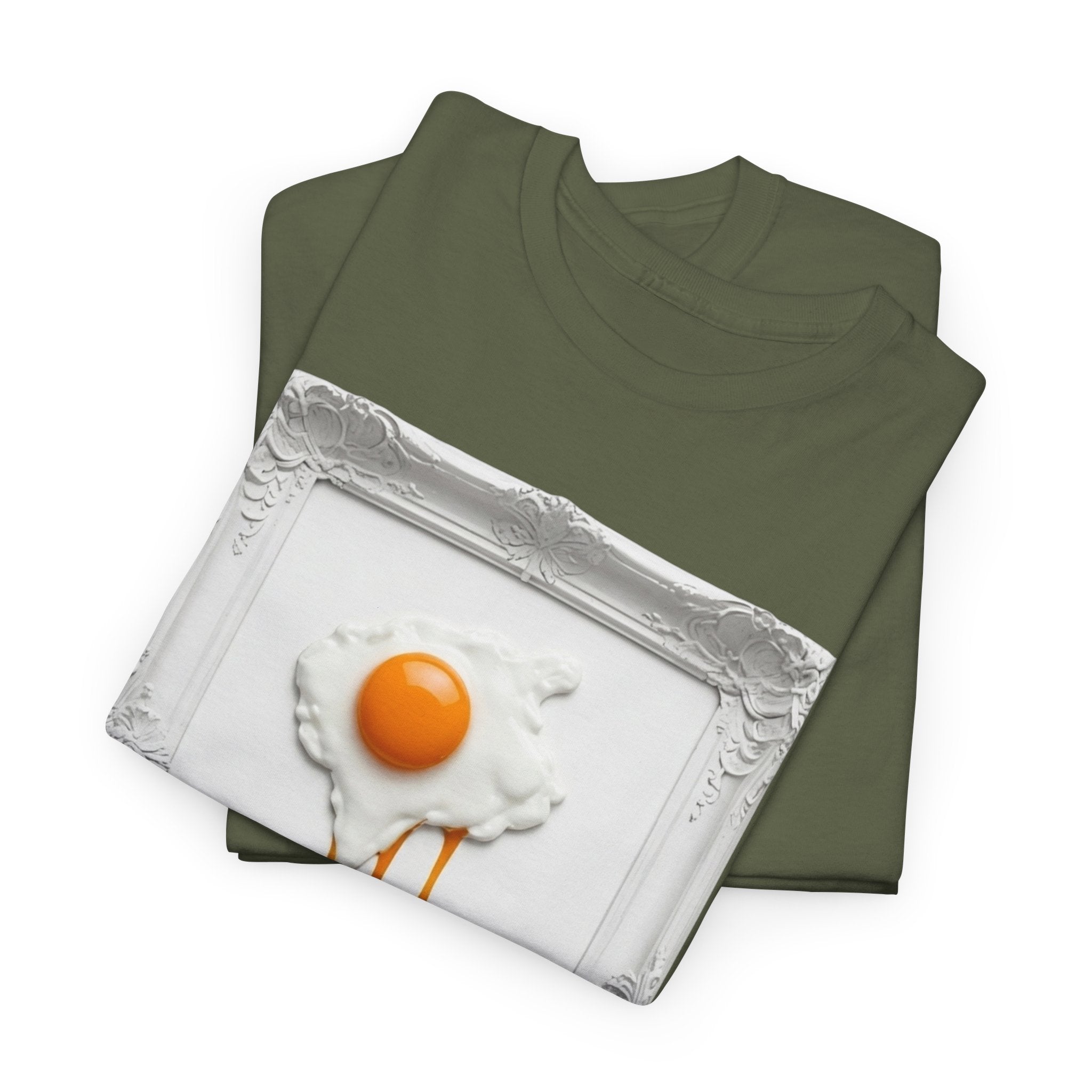 Artful Drip Fried Egg — T‑Shirt