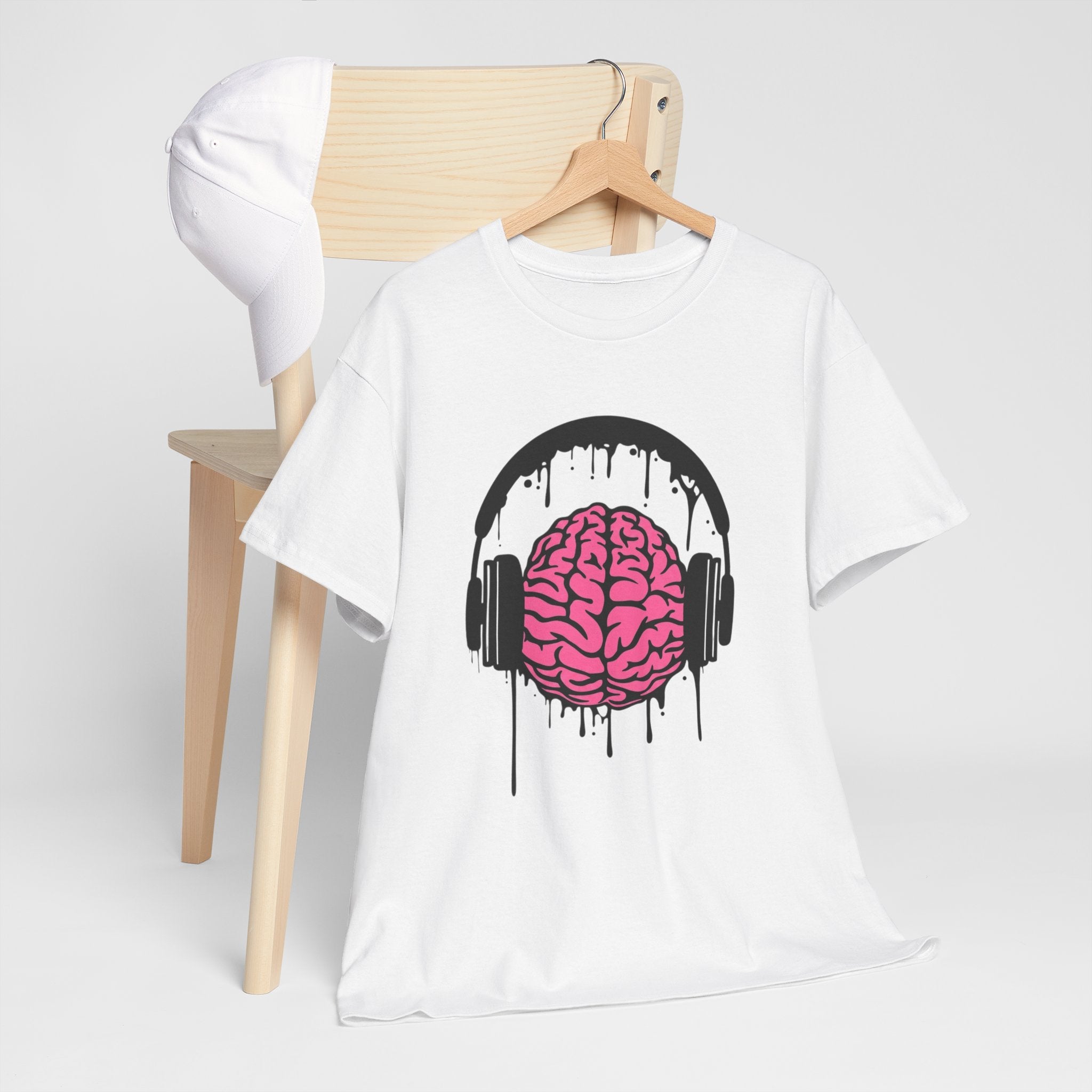 Music Lover Dripping Brain — T-Shirt