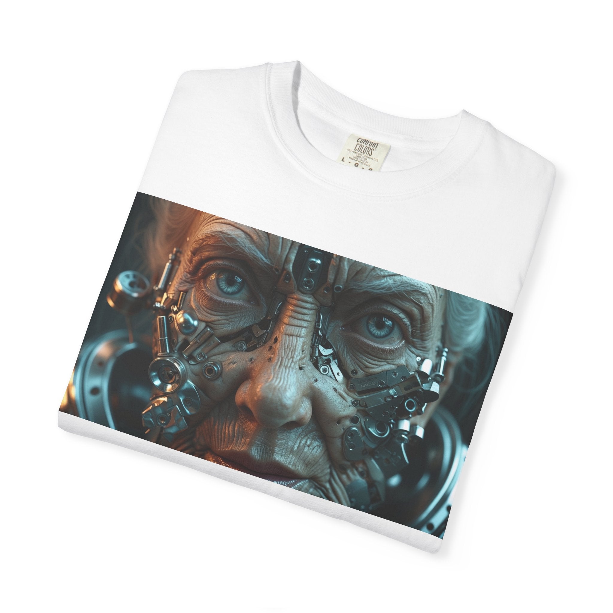 Cybernetic Old Face —T‑Shirt