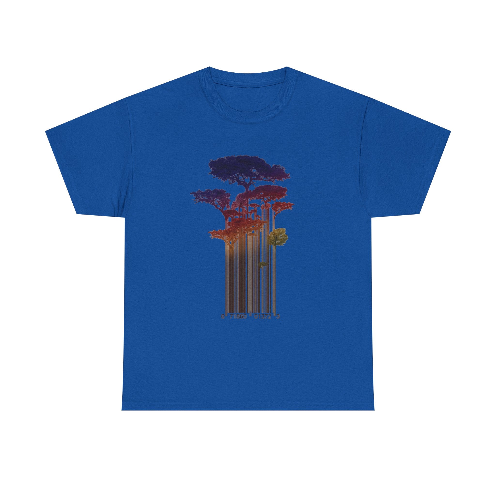 Barcode Forest T‑Shirt