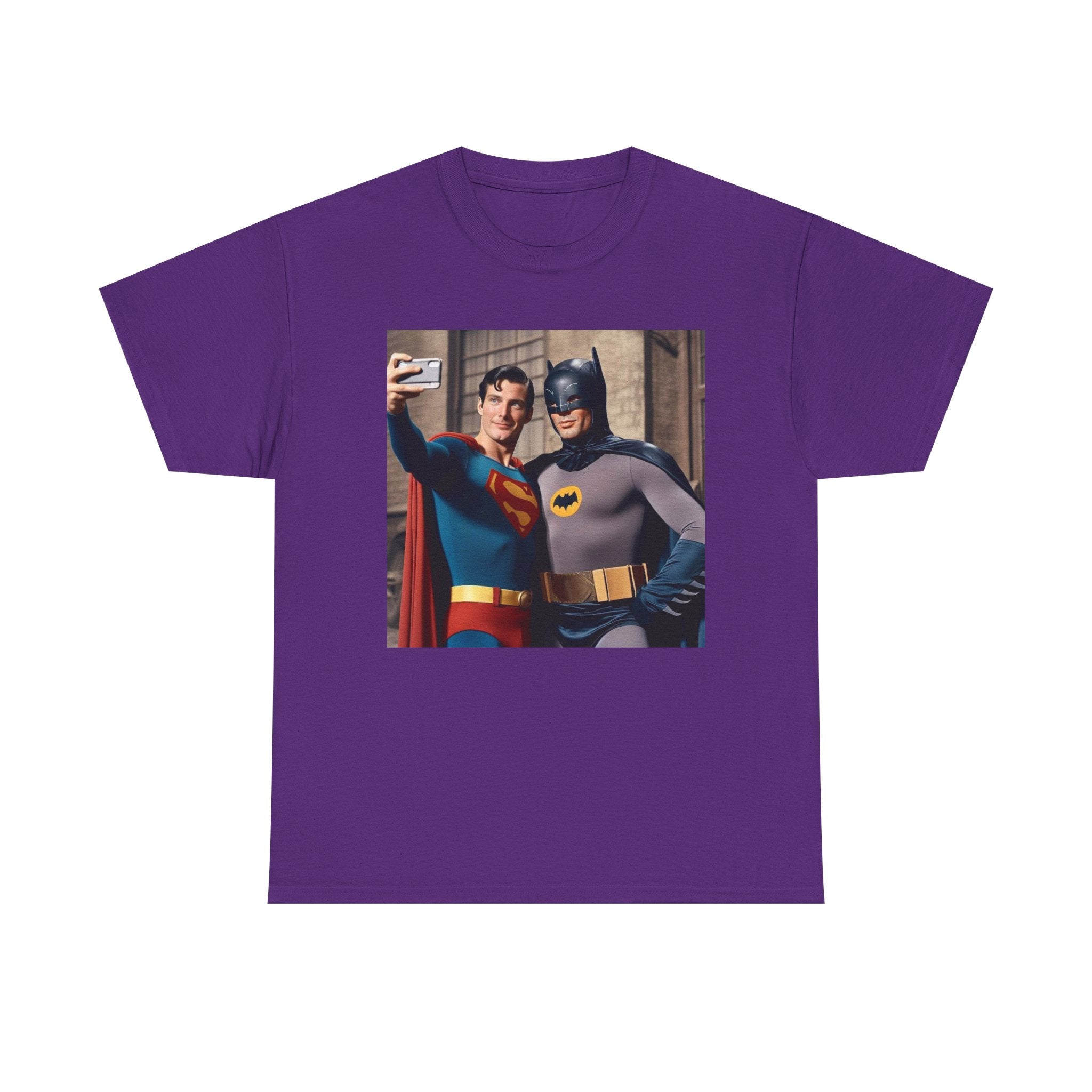 Retro Superhero Selfie - T shirt