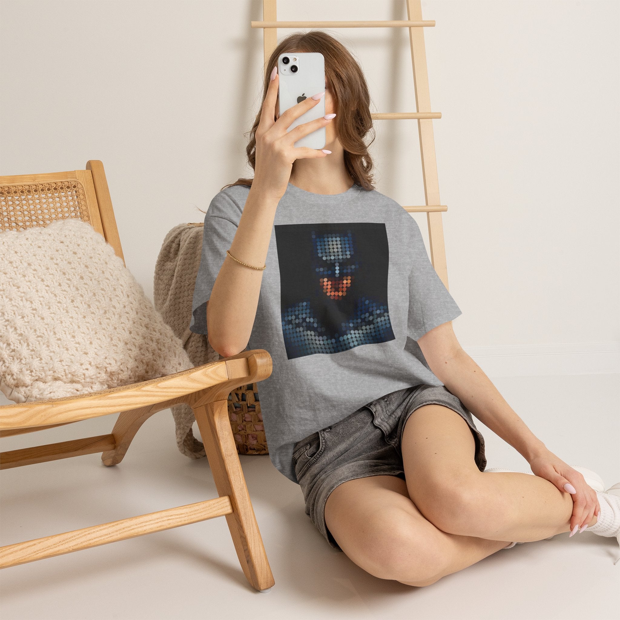 Pixel Art Batman Tee — T-Shirt