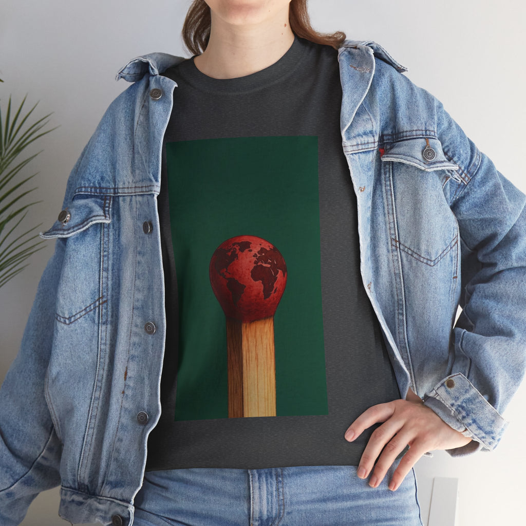Matchstick Earth — T‑Shirt